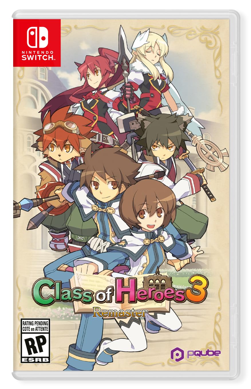 Class of Heroes 3: Remaster - (NSW) Nintendo Switch Video Games PQube