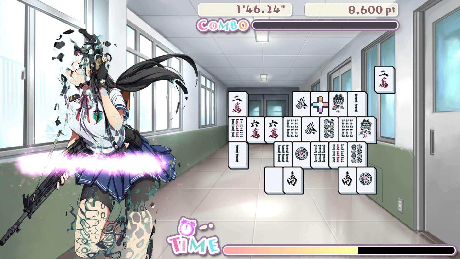 Bishoujo Battle: Double Strike! - (NSW) Nintendo Switch (European Import) Video Games Video Game   