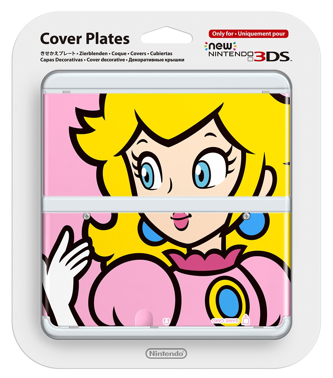 New Nintendo 3DS Cover Plates No.003 (Princess Peach) - New Nintendo 3DS (Bulk Packaging) Accessories Nintendo   