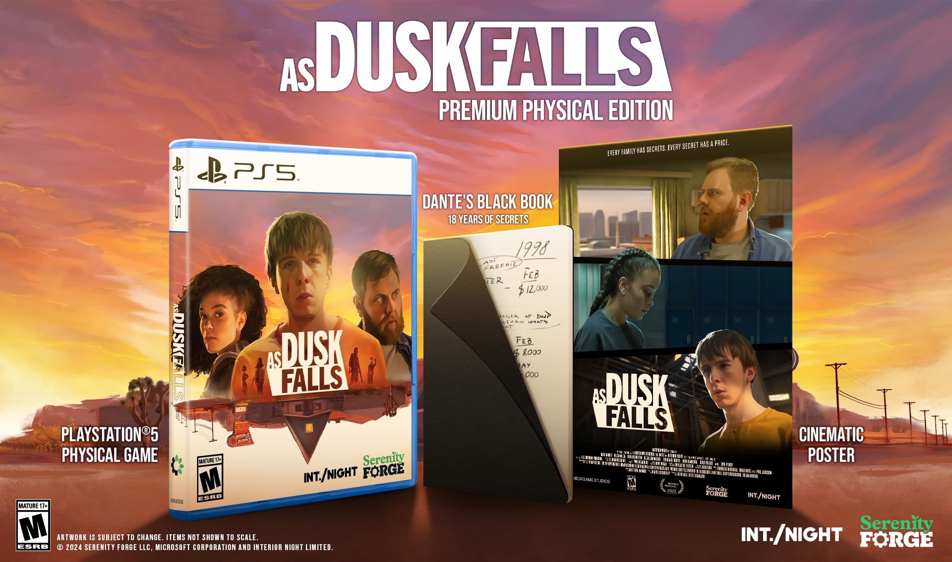 As Dusk Falls: Premium Physical Edition - (PS5) PlayStation 5 Video Games Serenity Forge   