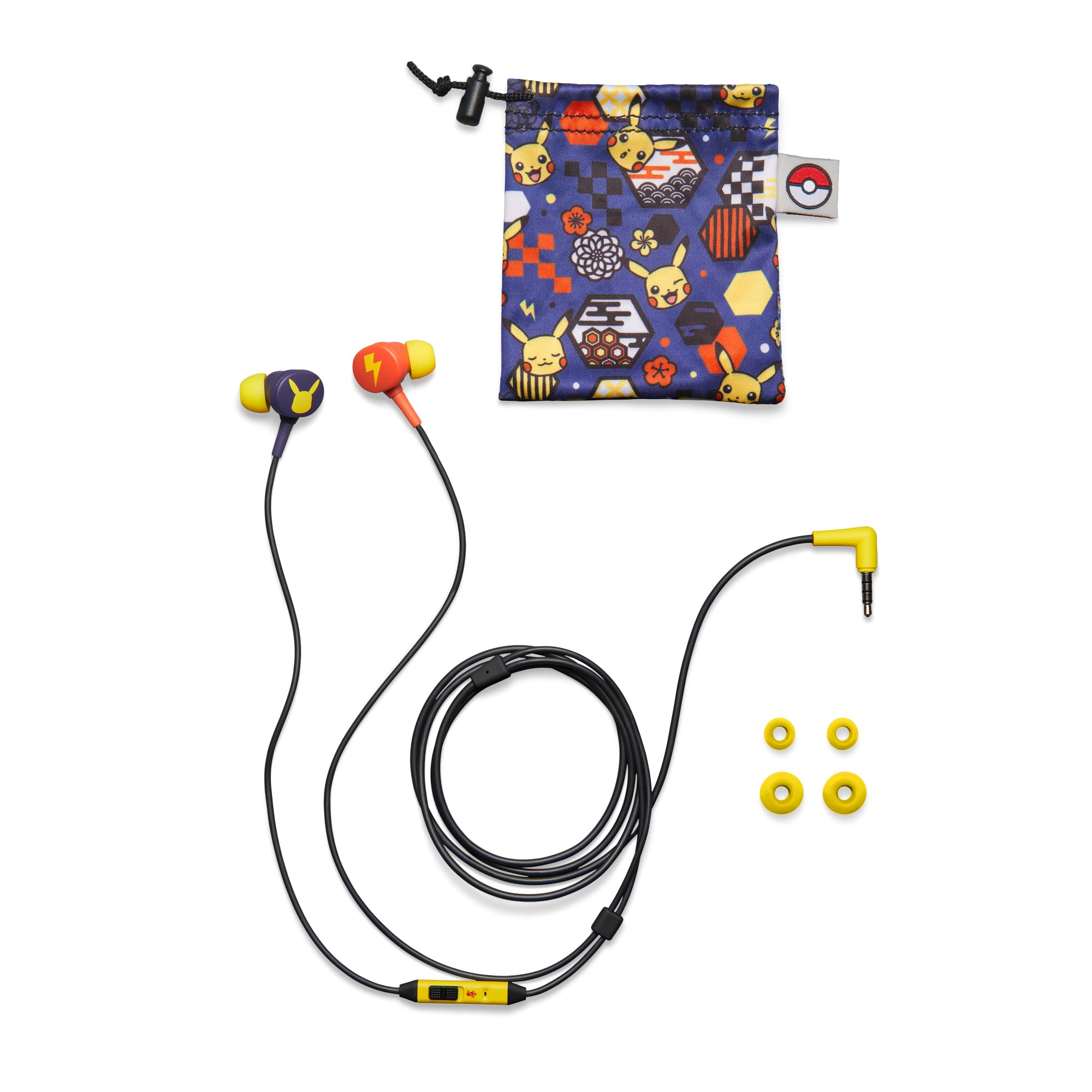 PowerA Wired Earbuds (Pikachu Blossom) - (NSW) Nintendo Switch ACCESSORIES PowerA