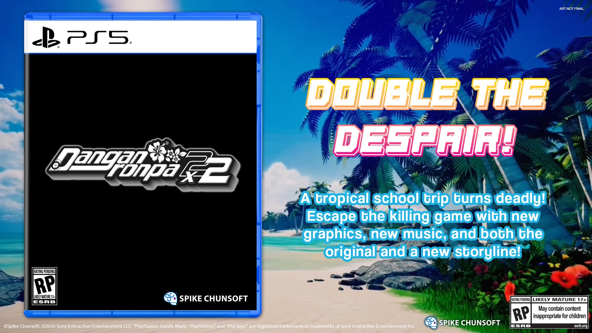 Danganronpa 2x2 - (PS5) PlayStation 5 Video Games Spike Chunsoft