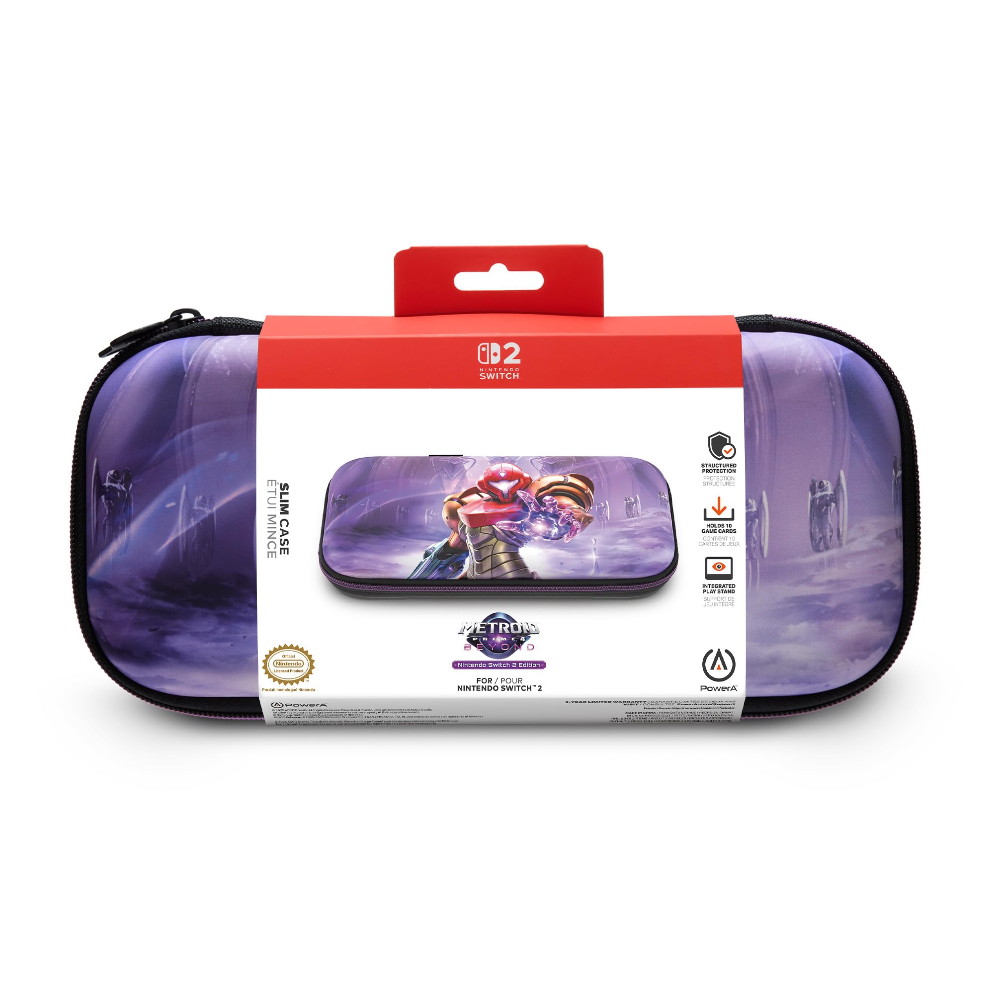 PowerA Slim Case (Metroid Dread) - (NS2) Nintendo Switch 2