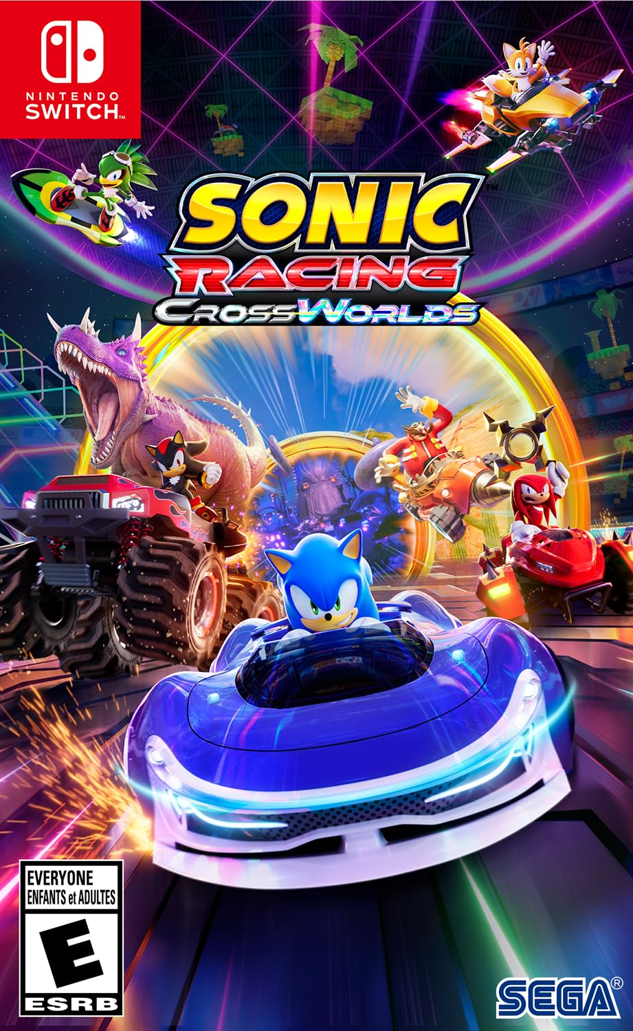 Sonic Racing: CrossWorlds - (NSW) Nintendo Switch Video Games SEGA