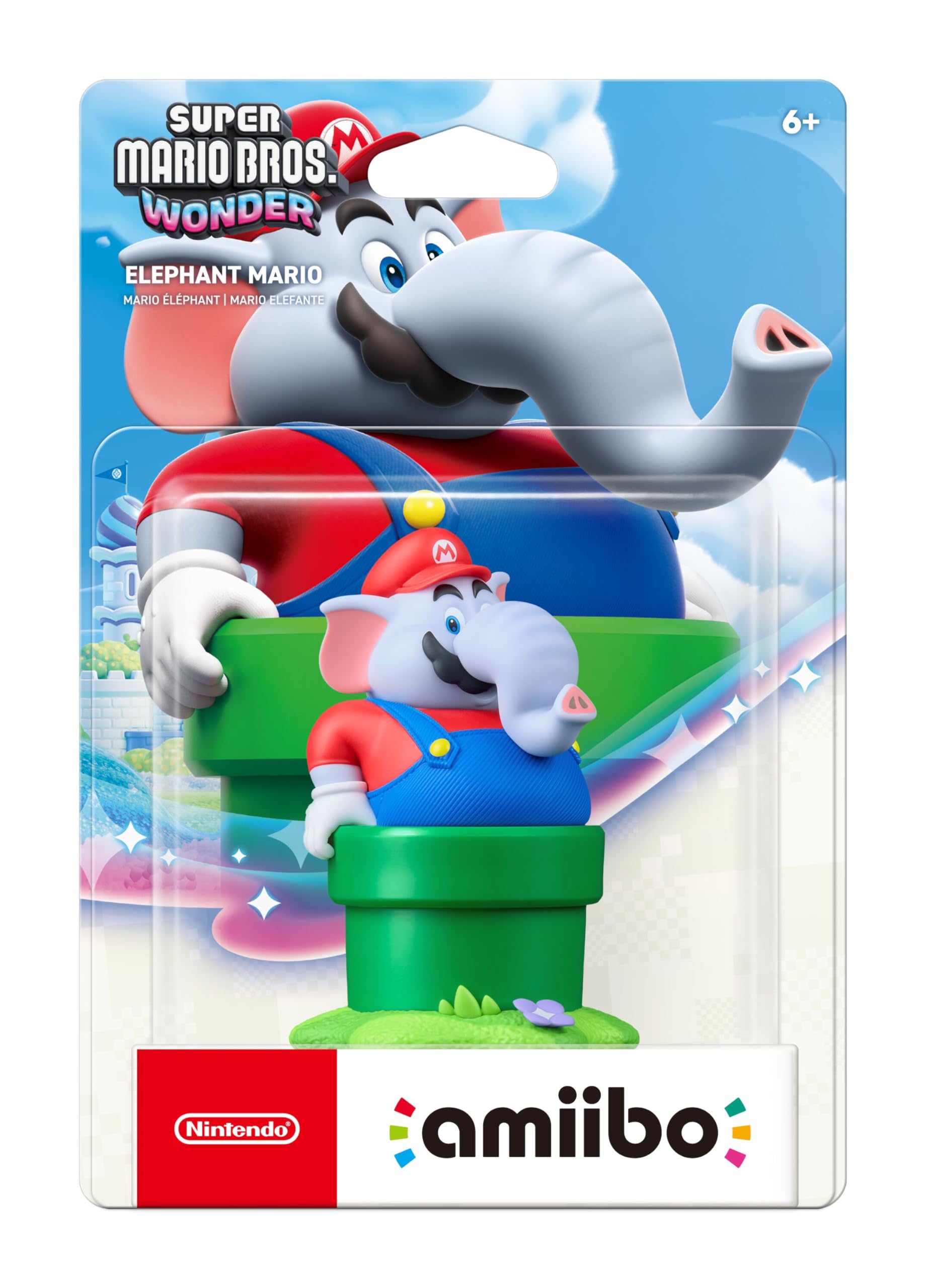 Elephant Mario (Super Mario Bros. Wonder Series) - Nintendo Amiibo Amiibo Nintendo