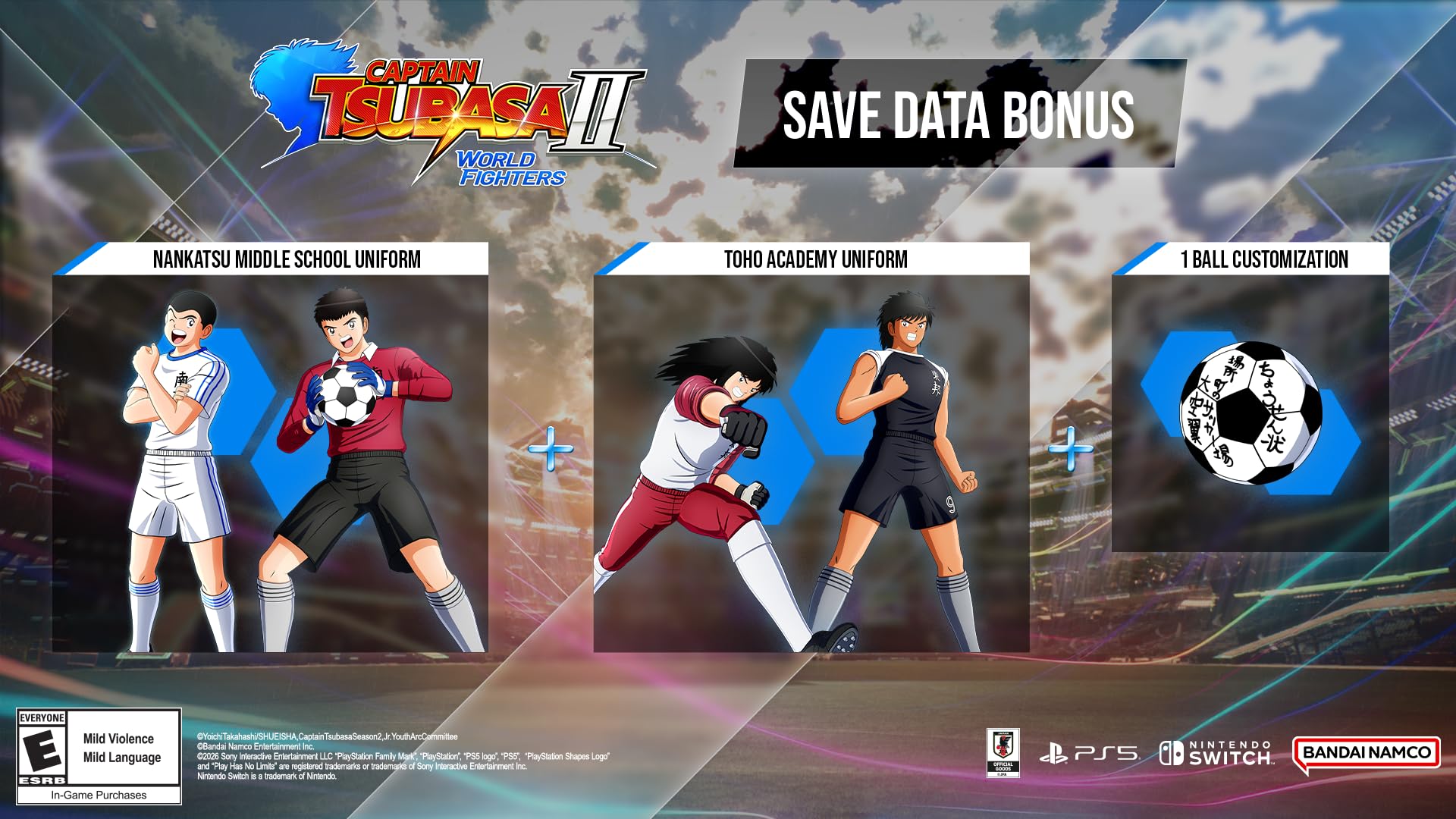 Captain Tsubasa II: World Fighters - (NSW) Nintendo Switch