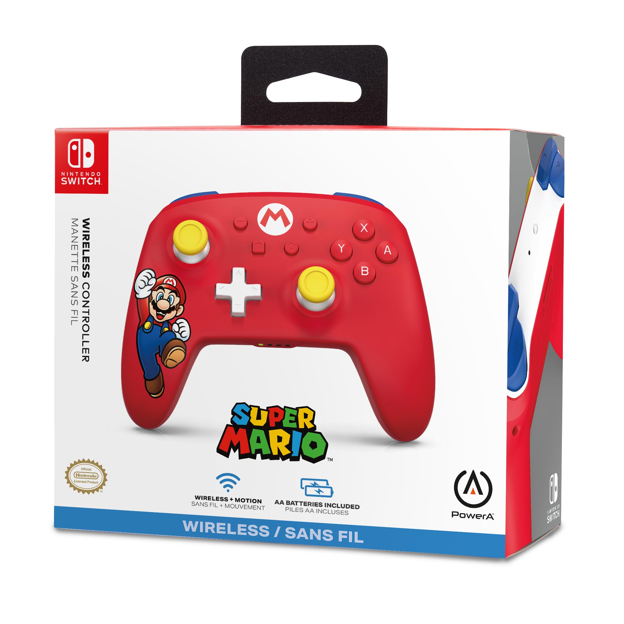 PowerA Wireless Controller (Mario Joy) - (NSW) Nintendo Switch ACCESSORIES PowerA