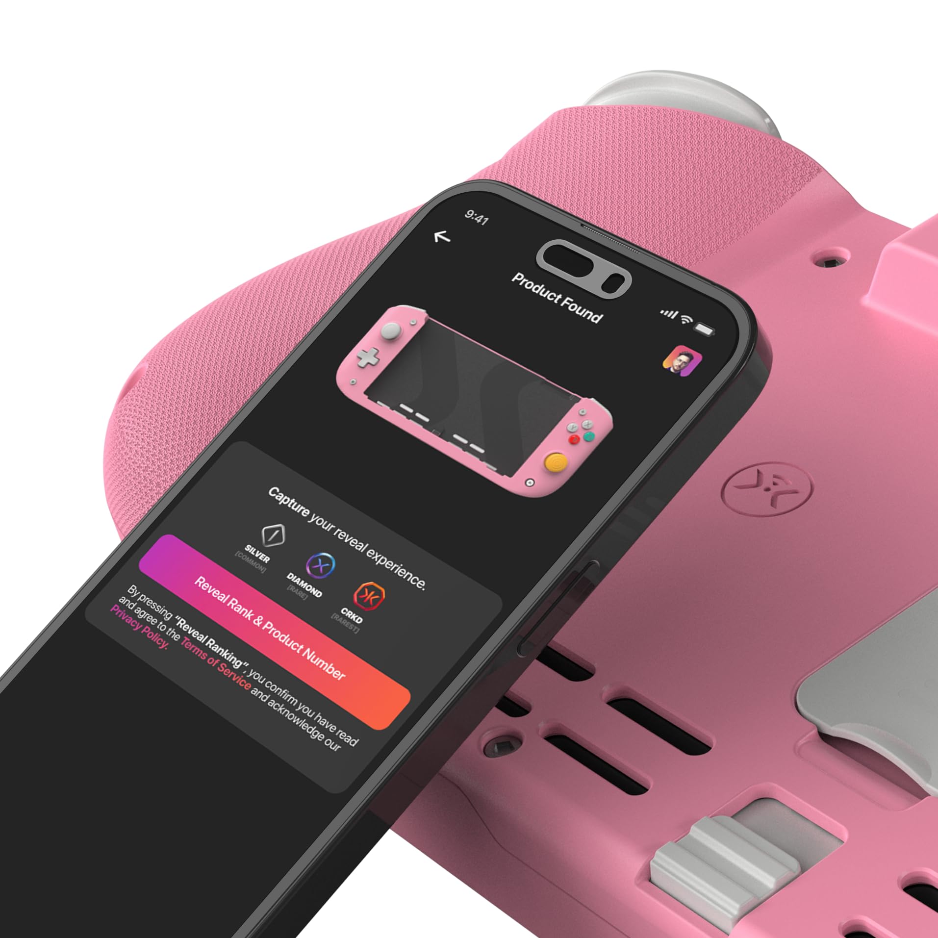 CRKD Nitro Deck (Retro Pink) - (NSW) Nintendo Switch ACCESSORIES CRKD   