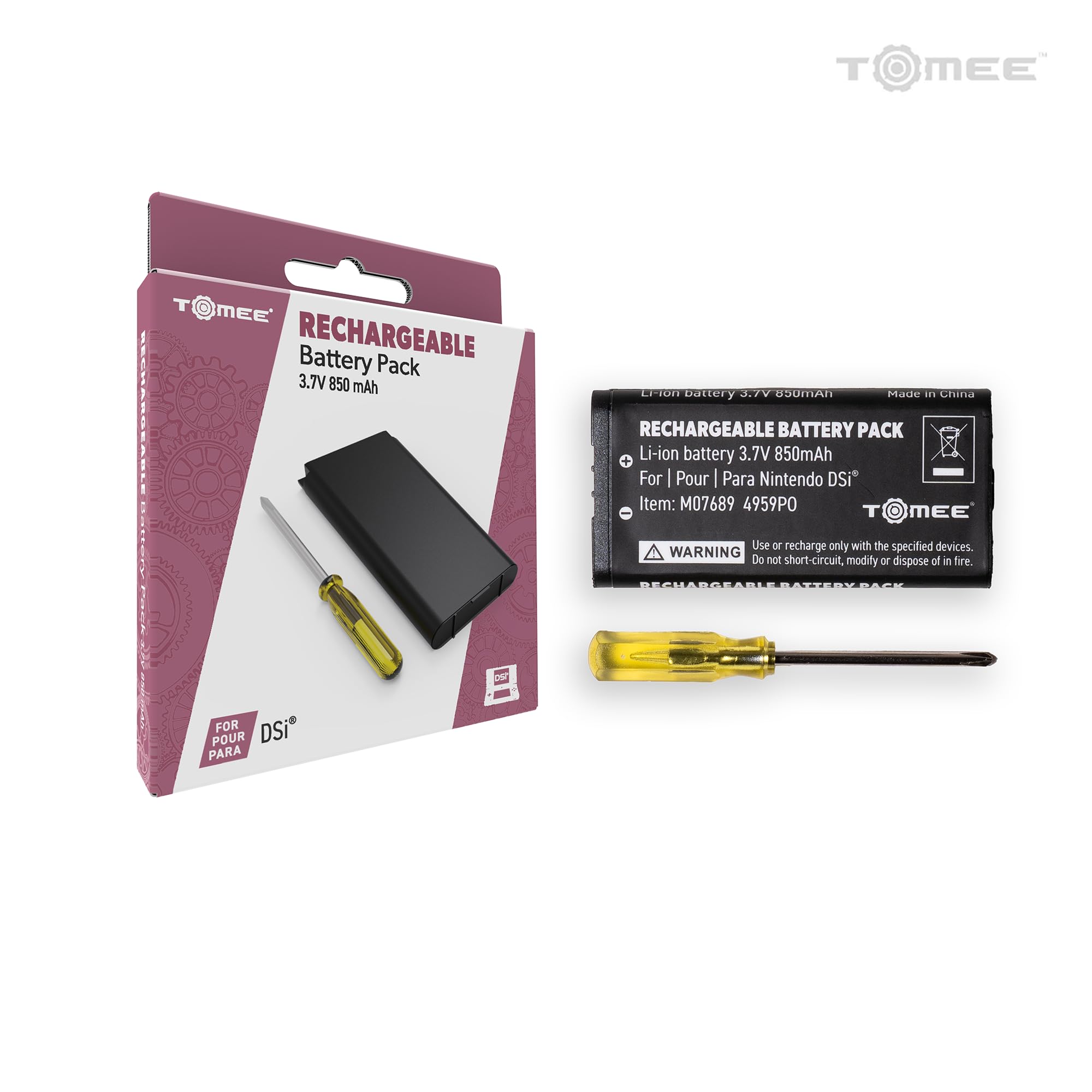 Tomee Replacement Rechargeable Battery for Nintendo DSi - (NDS) Nintendo DS