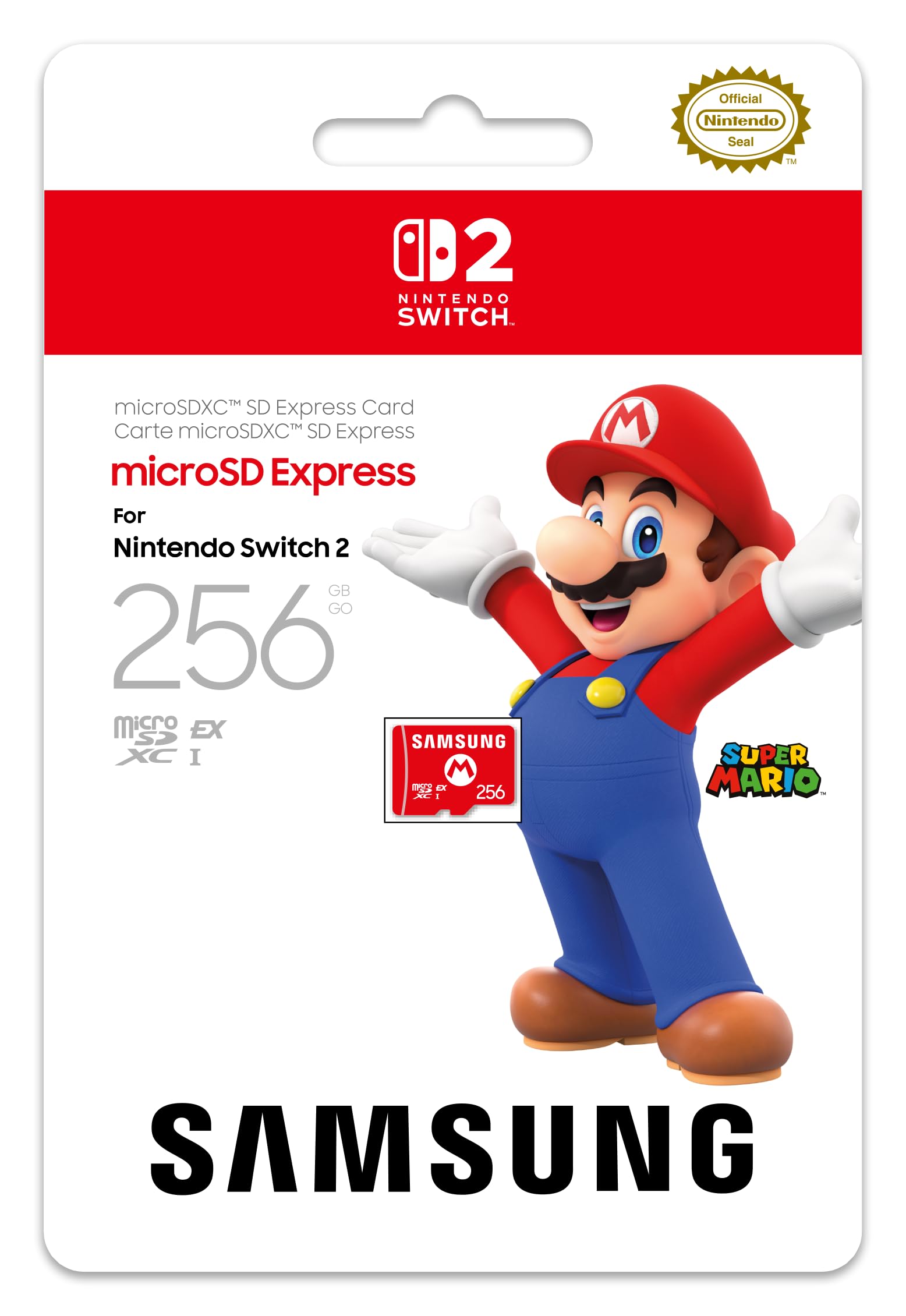 Nintendo Samsung mircoSD Express Card 256 GB - (NS2