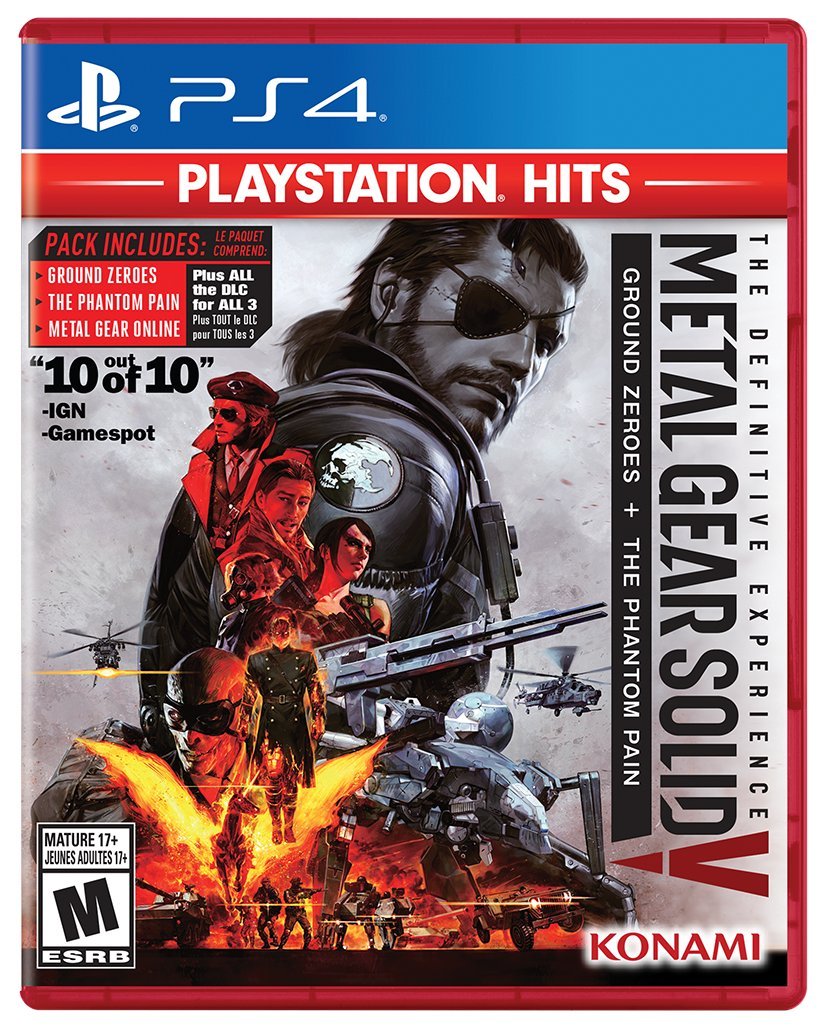 Metal Gear Solid V: The Definitive Experience (PlayStation Hits) - (PS4) PlayStation 4 Video Games Sony