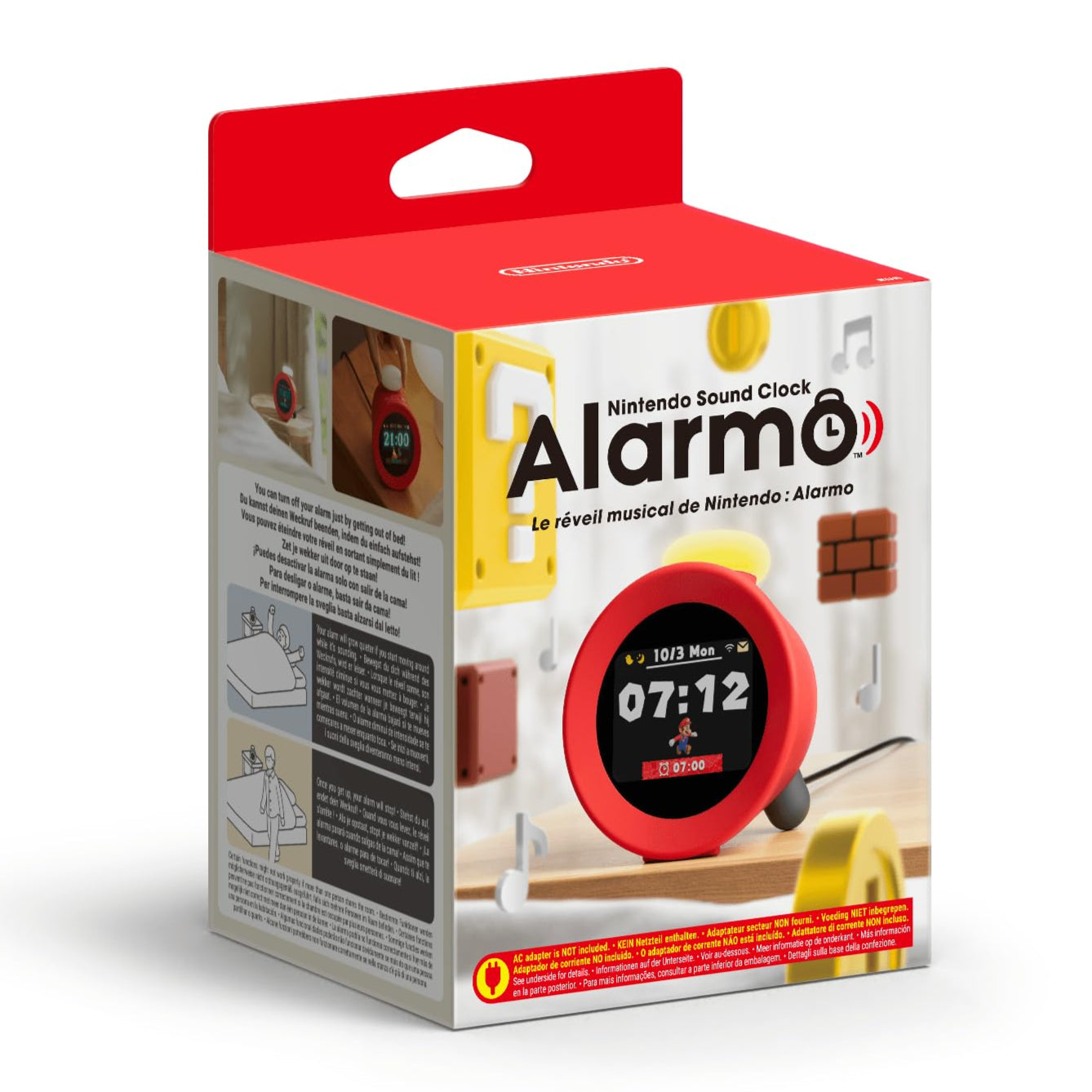 Nintendo Sound Clock Alarmo Alarm Clock - Toys Video Games Nintendo