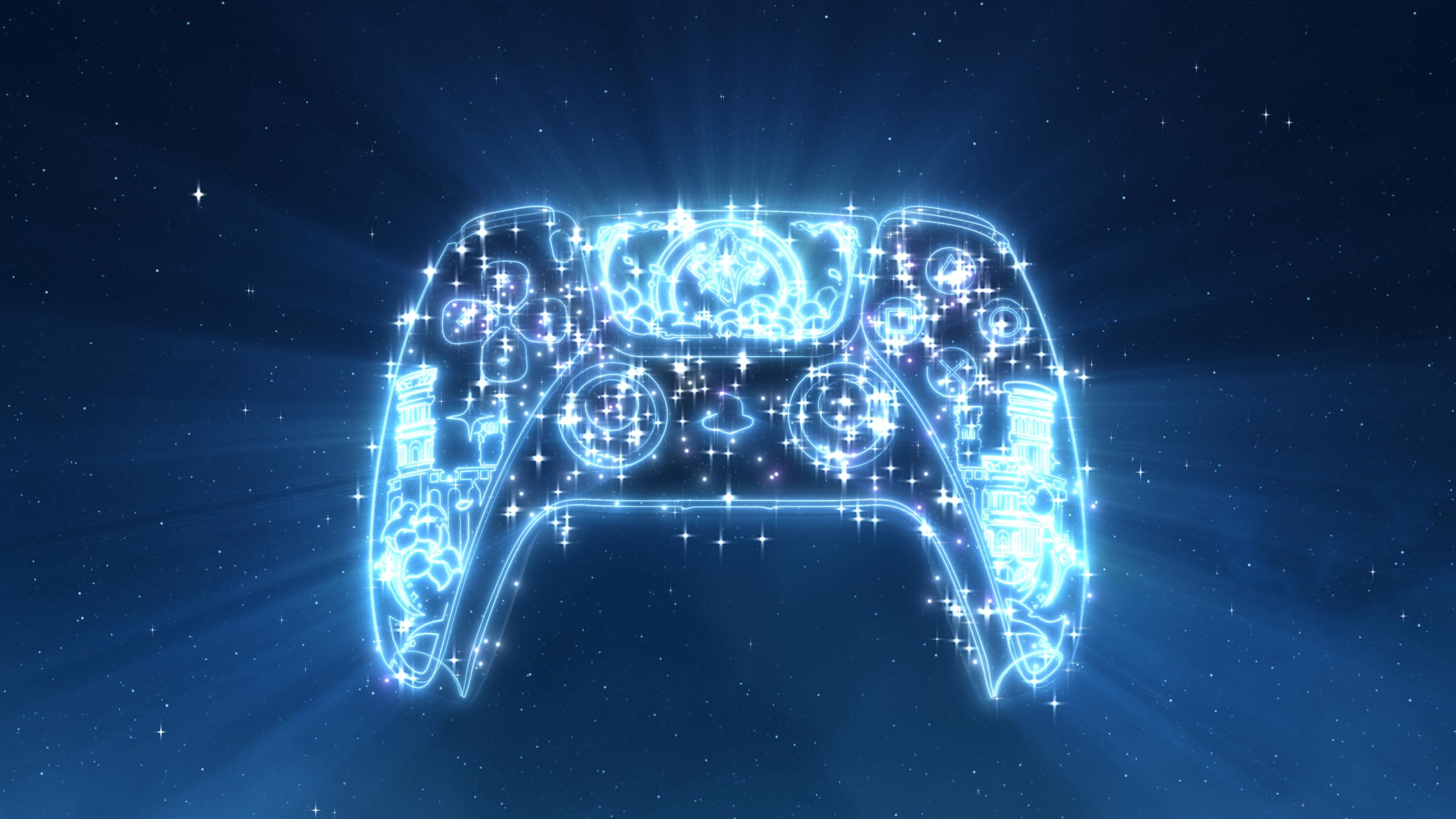 SONY PlayStation 5 DualSense Wireless Controller (Genshin Impact) - (PS5) PlayStation 5 ACCESSORIES PlayStation