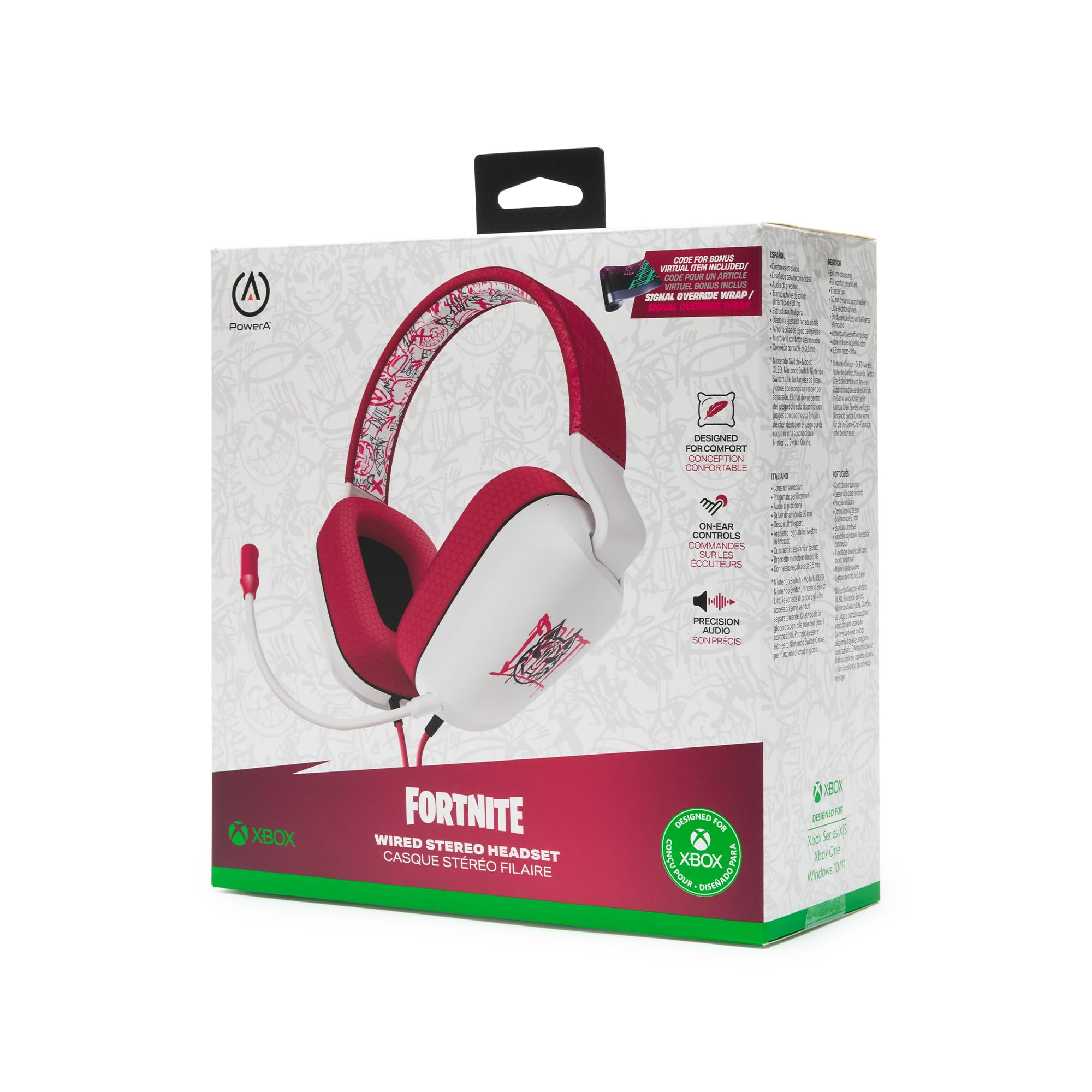 PowerA Wired Stereo Headset ( Fortnite: Drif) - (XSX) Xbox Series X|S ACCESSORIES PowerA