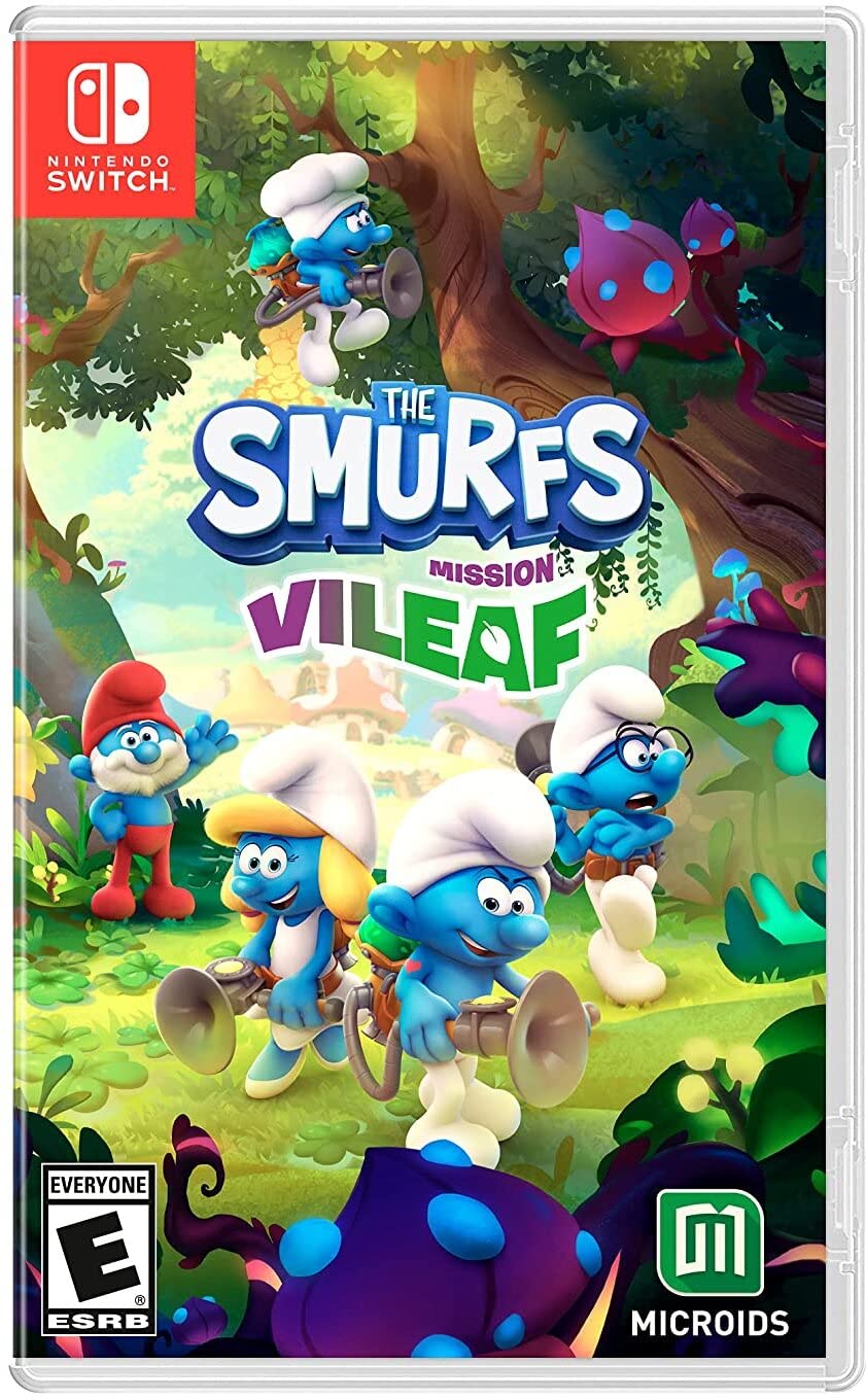 The Smurfs: Mission Vileaf - (NSW) Nintendo Switch [Pre-Owned] Video Games MICROÏDS