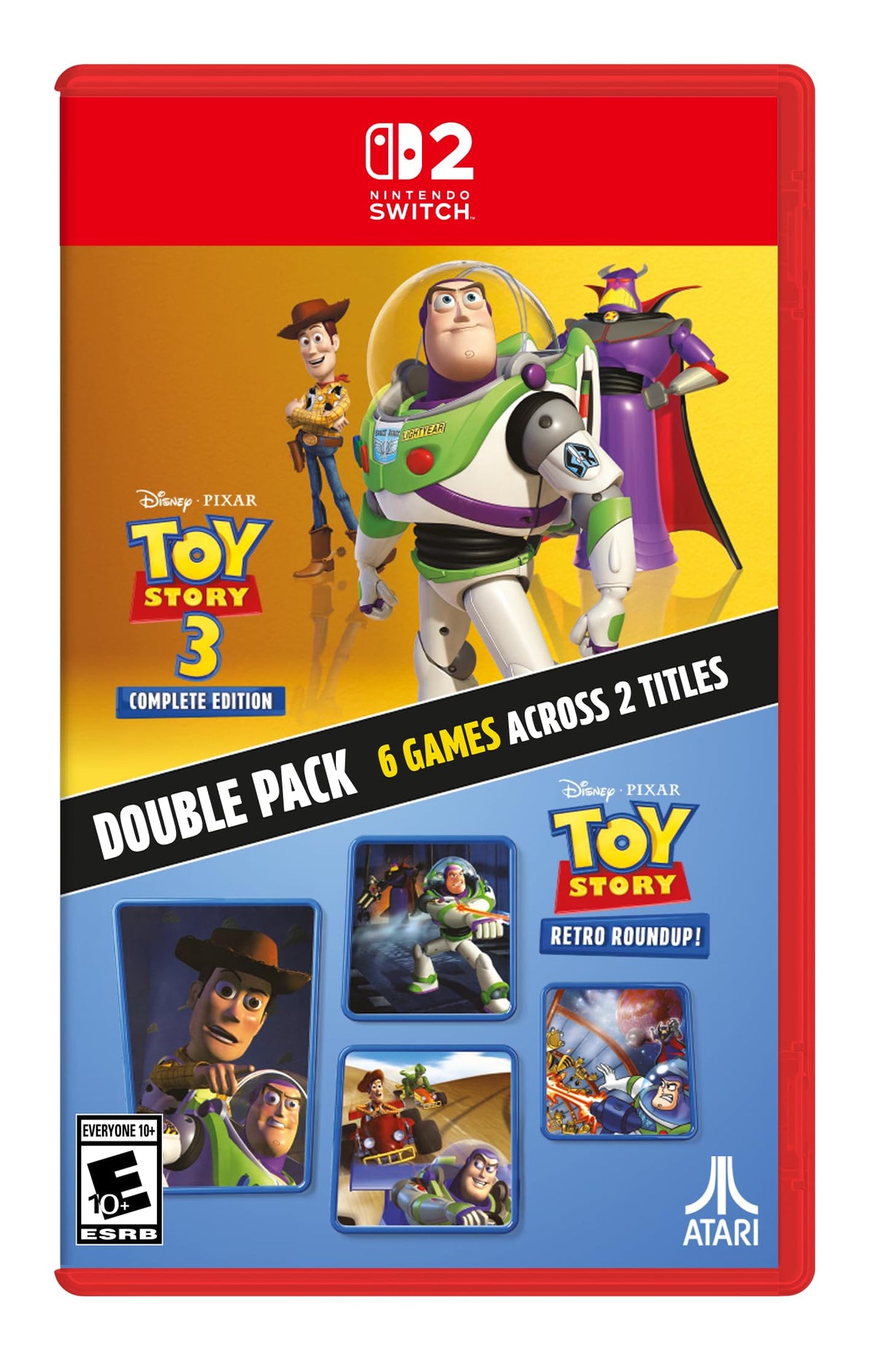 Toy Story: Retro Roundup! + Toy Story 3 Complete Edition Double Pack - (NS2) Nintendo Switch 2