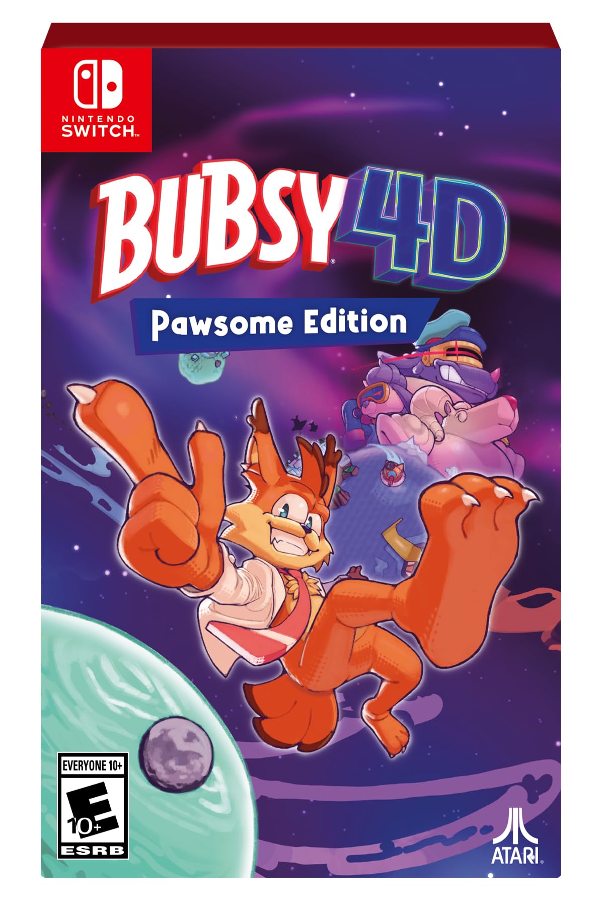 Bubsy 4D (Pawsome Edition) - (NSW) Nintendo Switch Video Games Atari