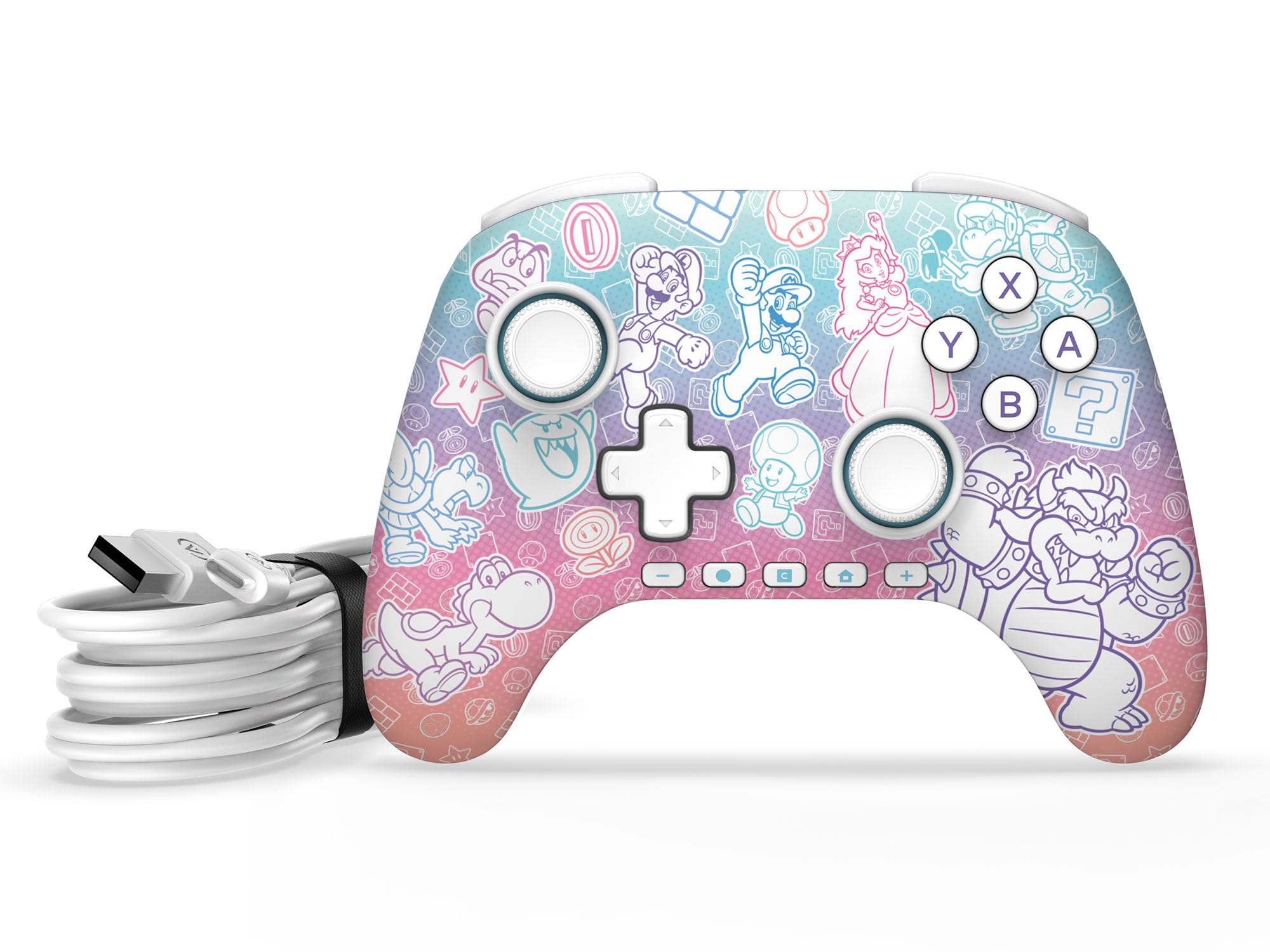 PowerA Advantage Wired Controller (Mushroom Kingdom) - (NS2) Nintendo Switch 2 ACCESSORIES PowerA