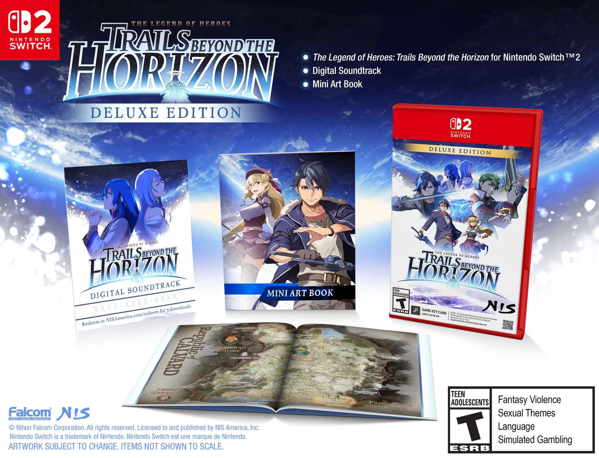 The Legend of Heroes: Trails beyond the Horizon - (NS2) Nintendo Switch 2 Video Games NIS America