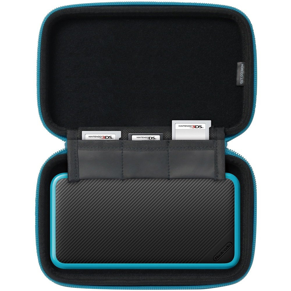 HORI New Nintendo 2DS LL / 2DSXL Hard Pouch (Blue) - Nintendo 3DS (Japanese Import) Accessories ホリ   