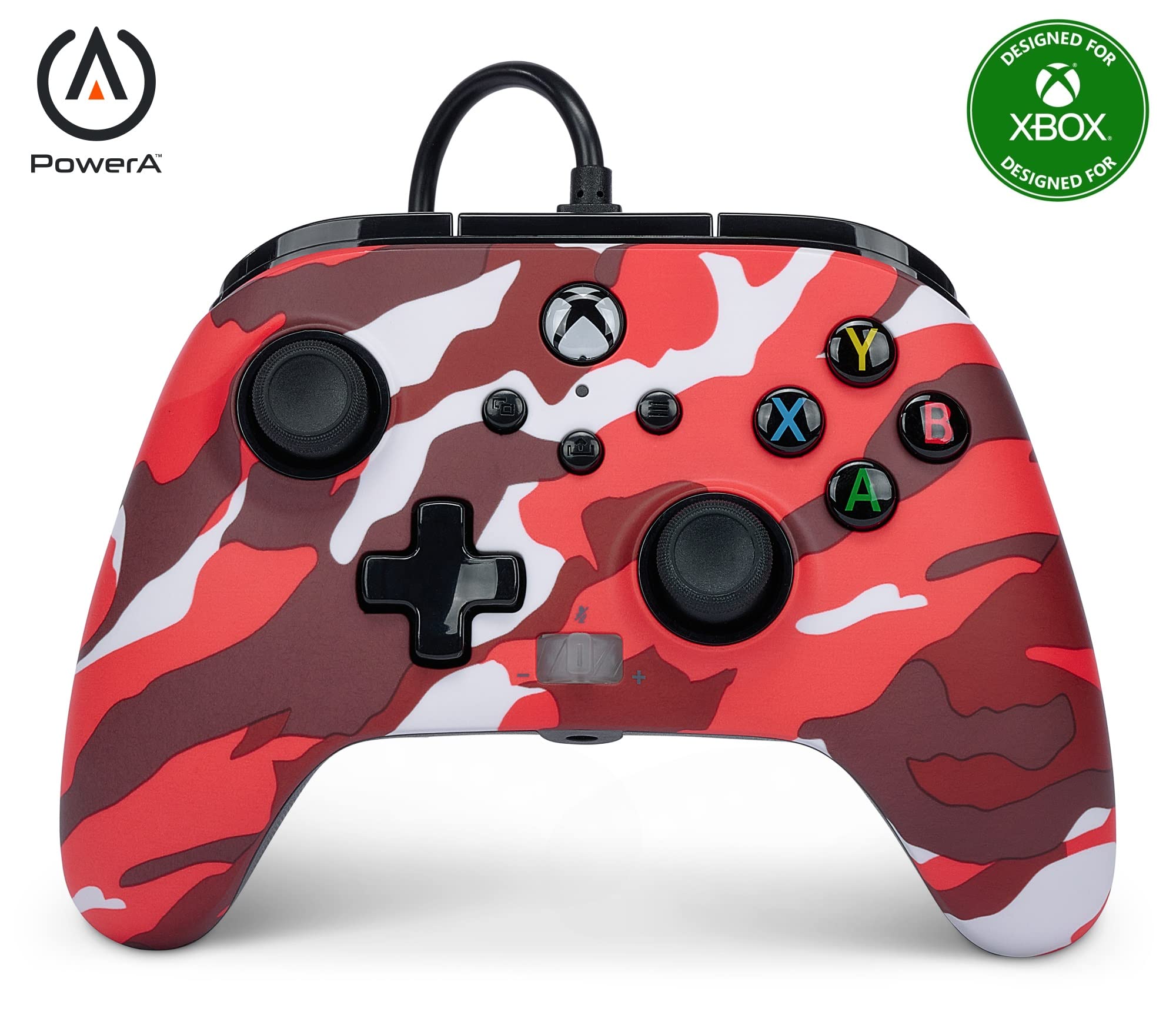 PowerA Enhanced Wired Controller (Red Camo) - (XSX) Xbox Series X ACCESSORIES PowerA   