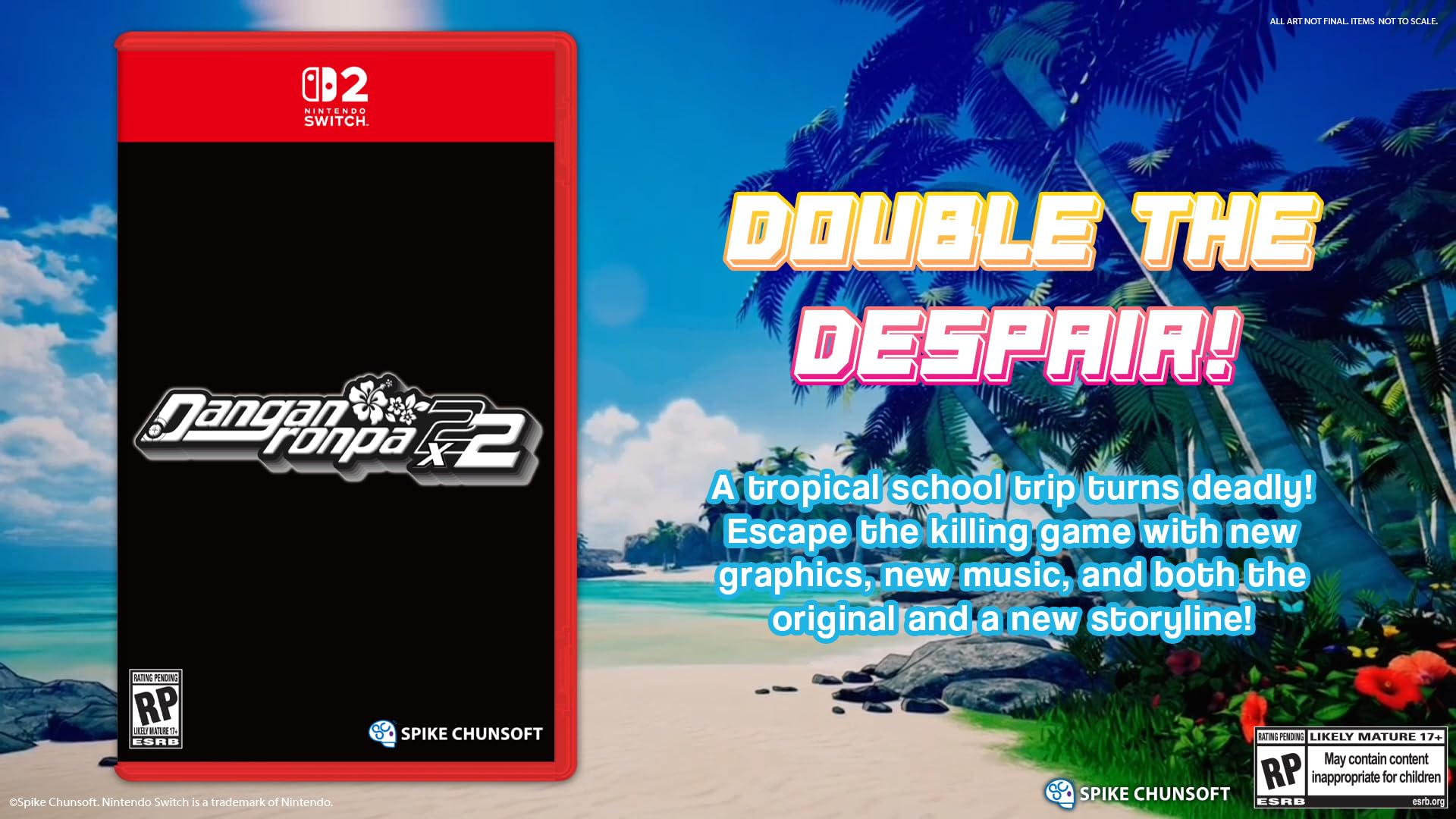 Danganronpa 2x2 - (NS2) Nintendo Switch 2 Video Games Spike Chunsoft