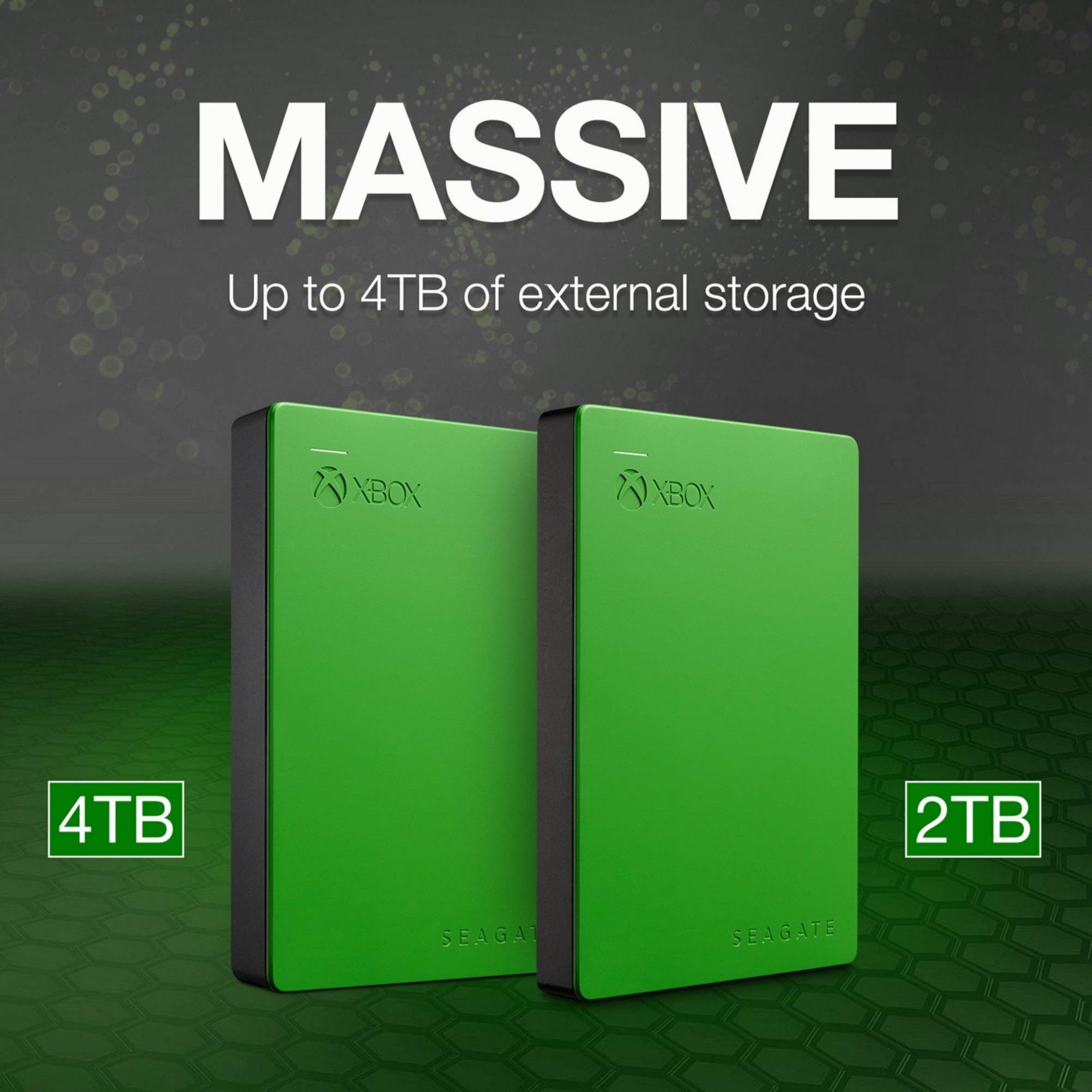 Seagate Game Drive for Xbox 2TB (Green) - (XB1) Xbox One ACCESSORIES Seagate