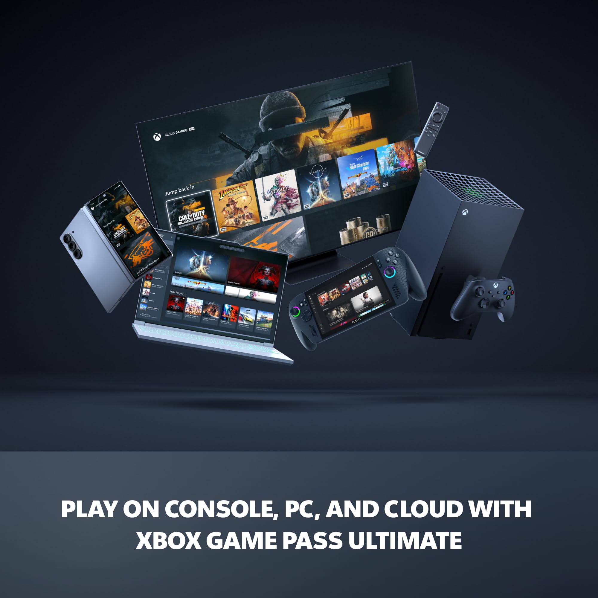 Xbox Series X - All Digital Gaming Console - 1TB SSD (Robot White) - (XSX) Xbox Series X