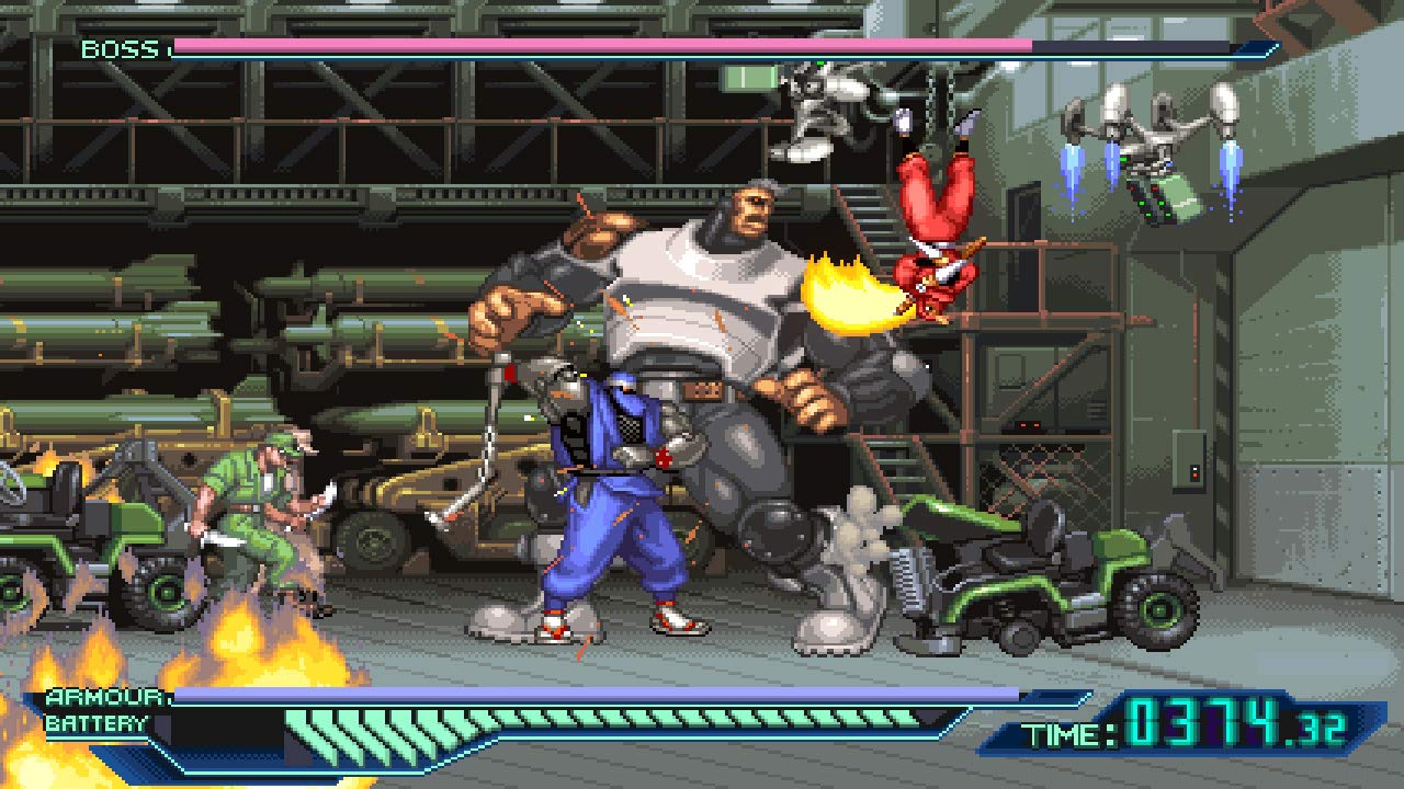 The Ninja Saviors: Return Of The Warriors - (PS4) PlayStation 4 (European Import) Video Games ININ