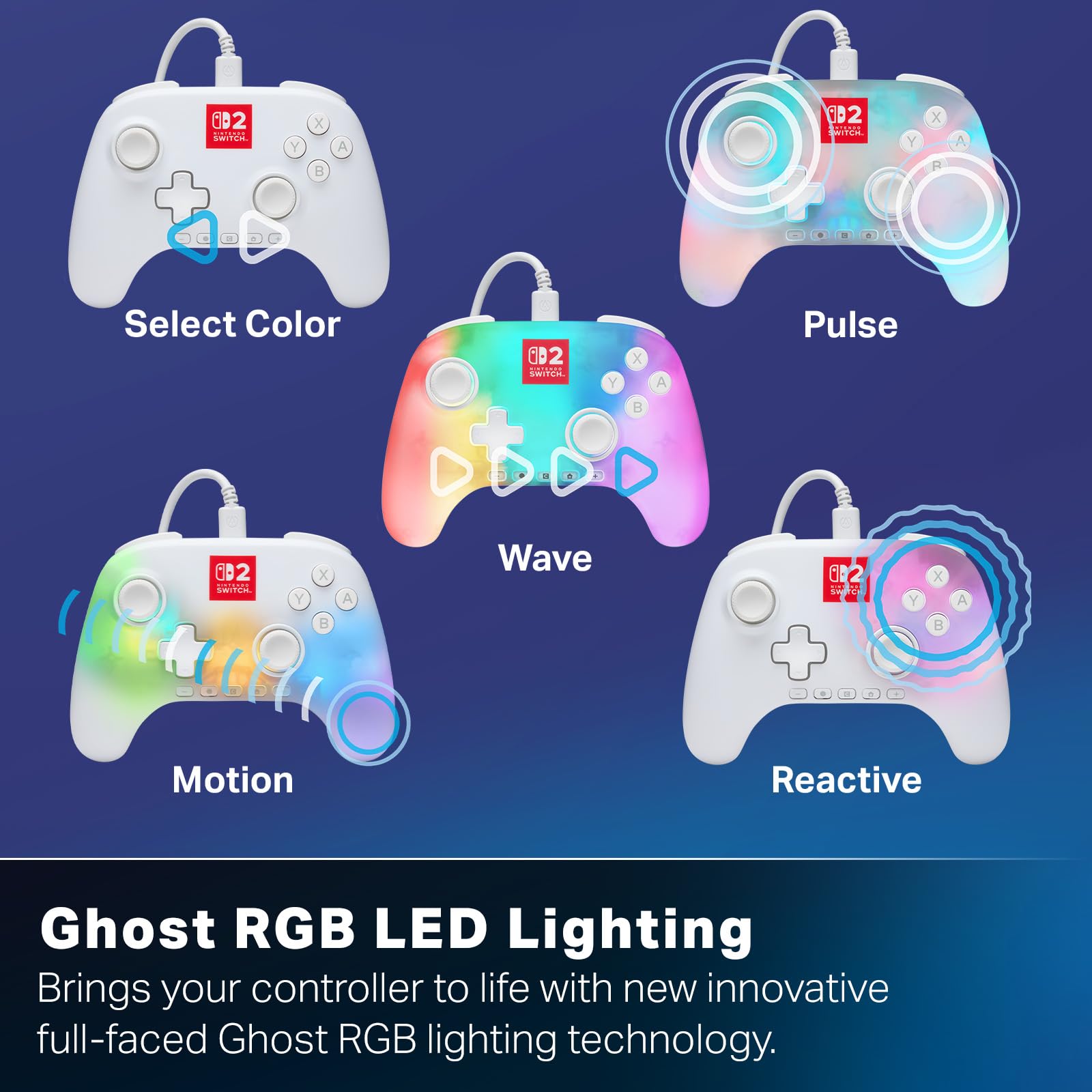 PowerA Advantage Wired Controller (Lumectra) - NS2) Nintendo Switch 2 ACCESSORIES PowerA