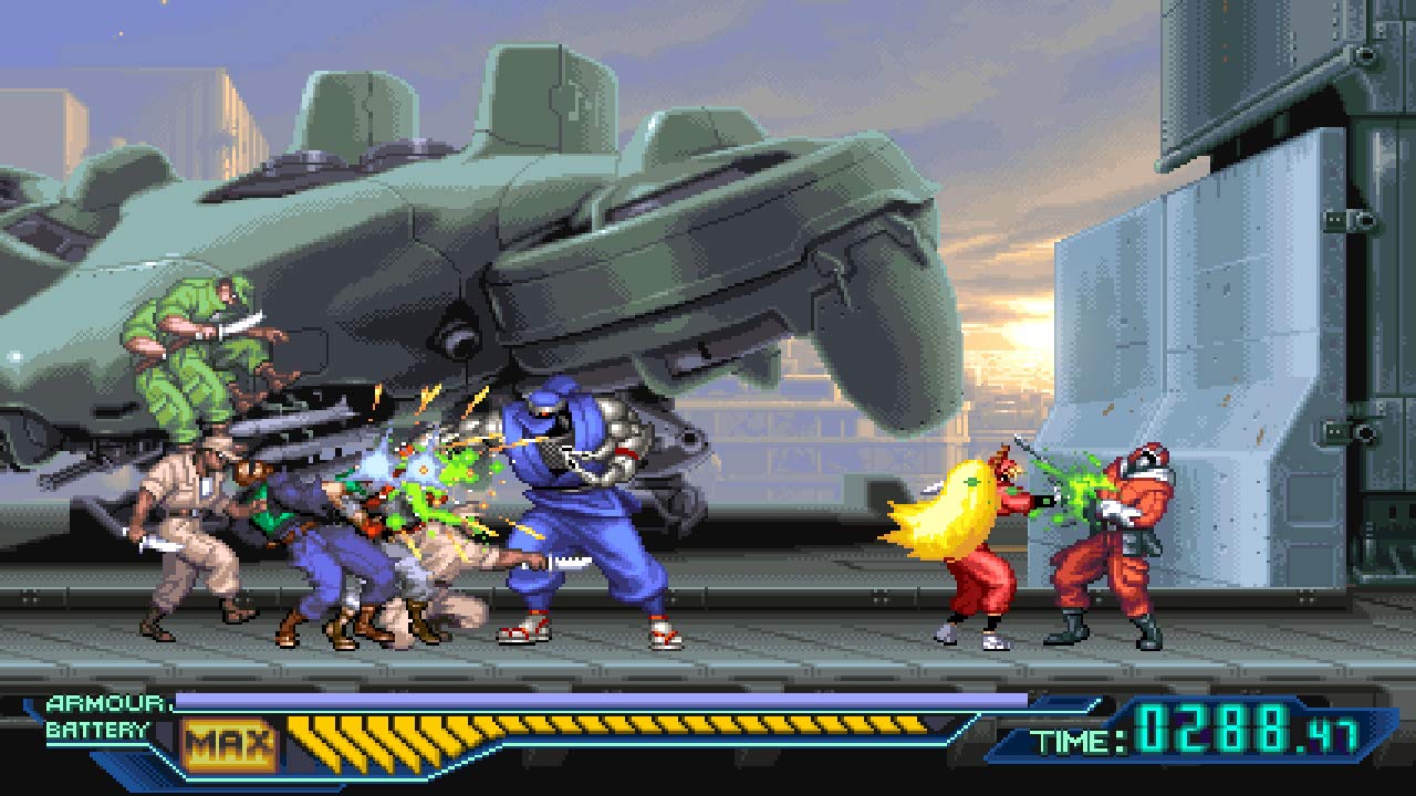The Ninja Saviors: Return Of The Warriors - (PS4) PlayStation 4 (European Import) Video Games ININ