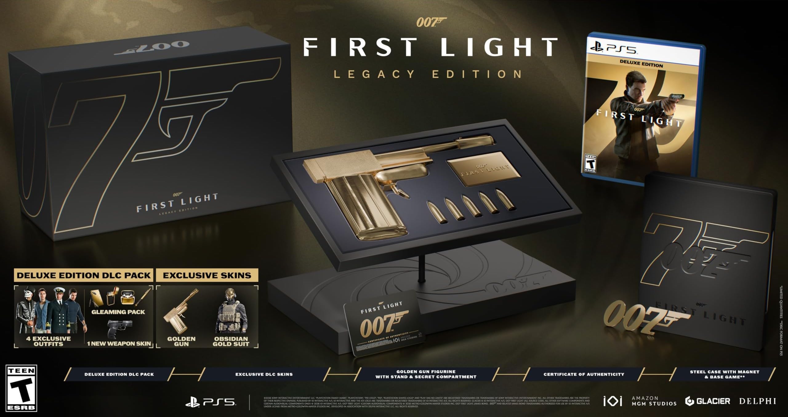 007 First Light - Legacy Edition - (PS5) PlayStation 5 Video Games IOI