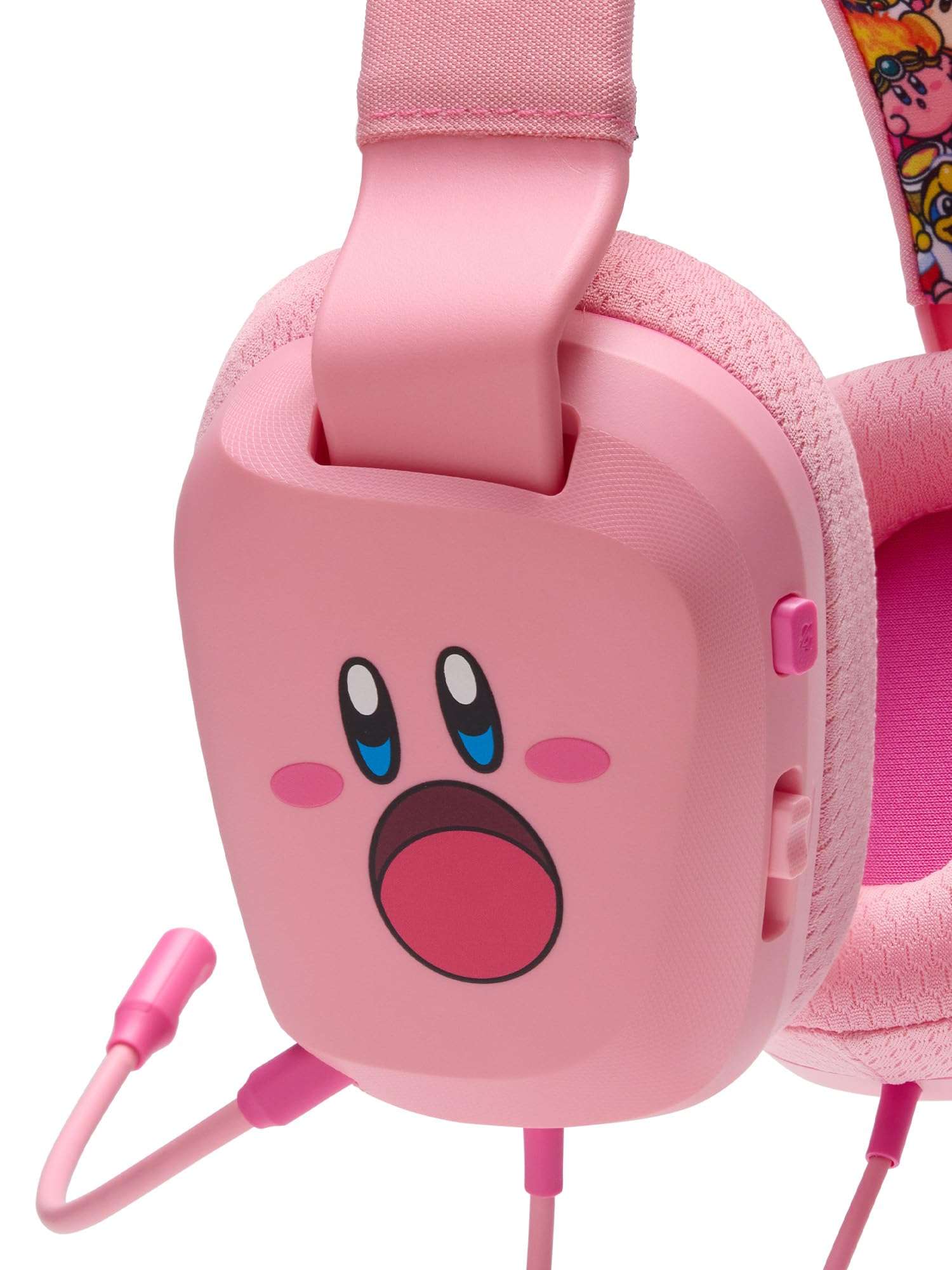 PowerA Wired Stereo Headset (Kirby Mouthful) (NSW) - Nintendo Switch ACCESSORIES PowerA