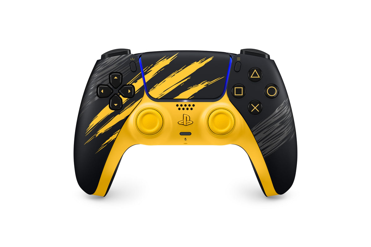 SONY PlayStation 5 DualSense Wireless Controller (Marvel's Wolverine Battle Yellow Limited Edition) - (PS5) PlayStation 5 ACCESSORIES PlayStation