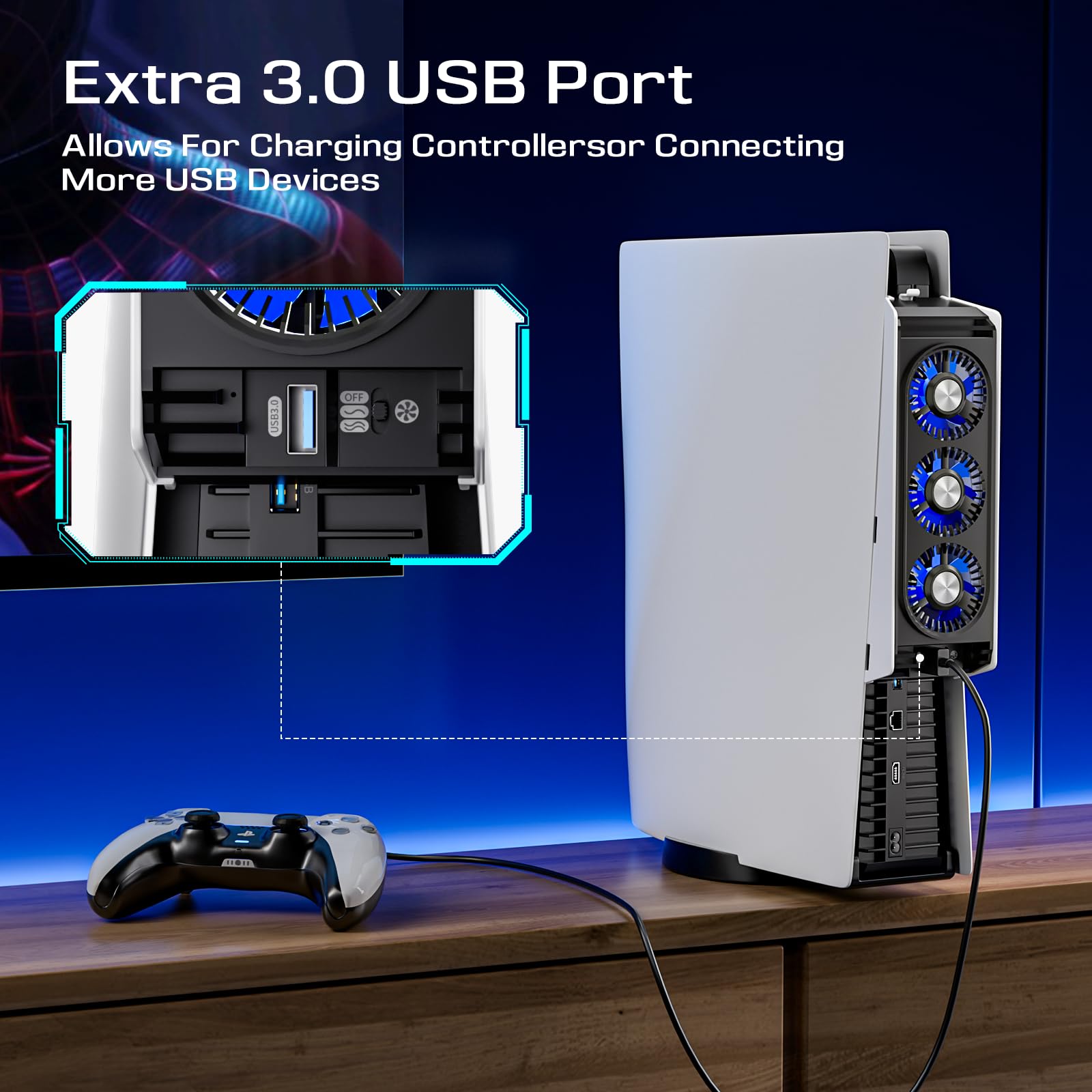 PlayStation SCPH-5000  　CoolingFAN付き！！ $_57.JPG?set_id=880000500F