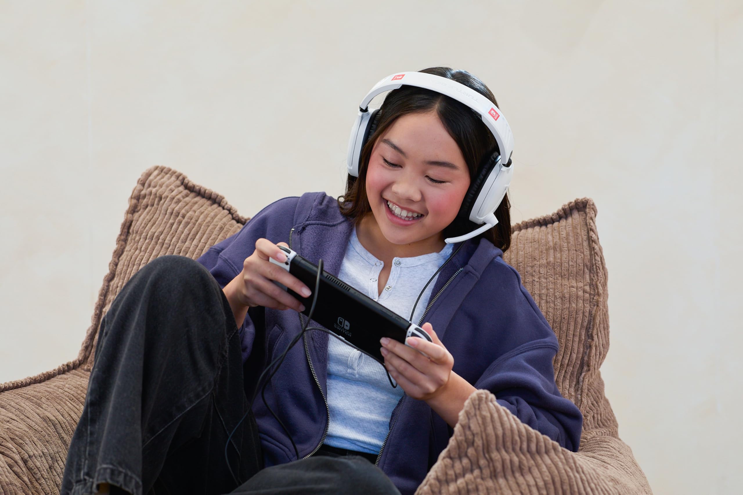Turtle Beach Recon 70 Wired Gaming Headset (Black/White) - (NS2) Nintendo Switch 2 ACCESSORIES Turtle Beach