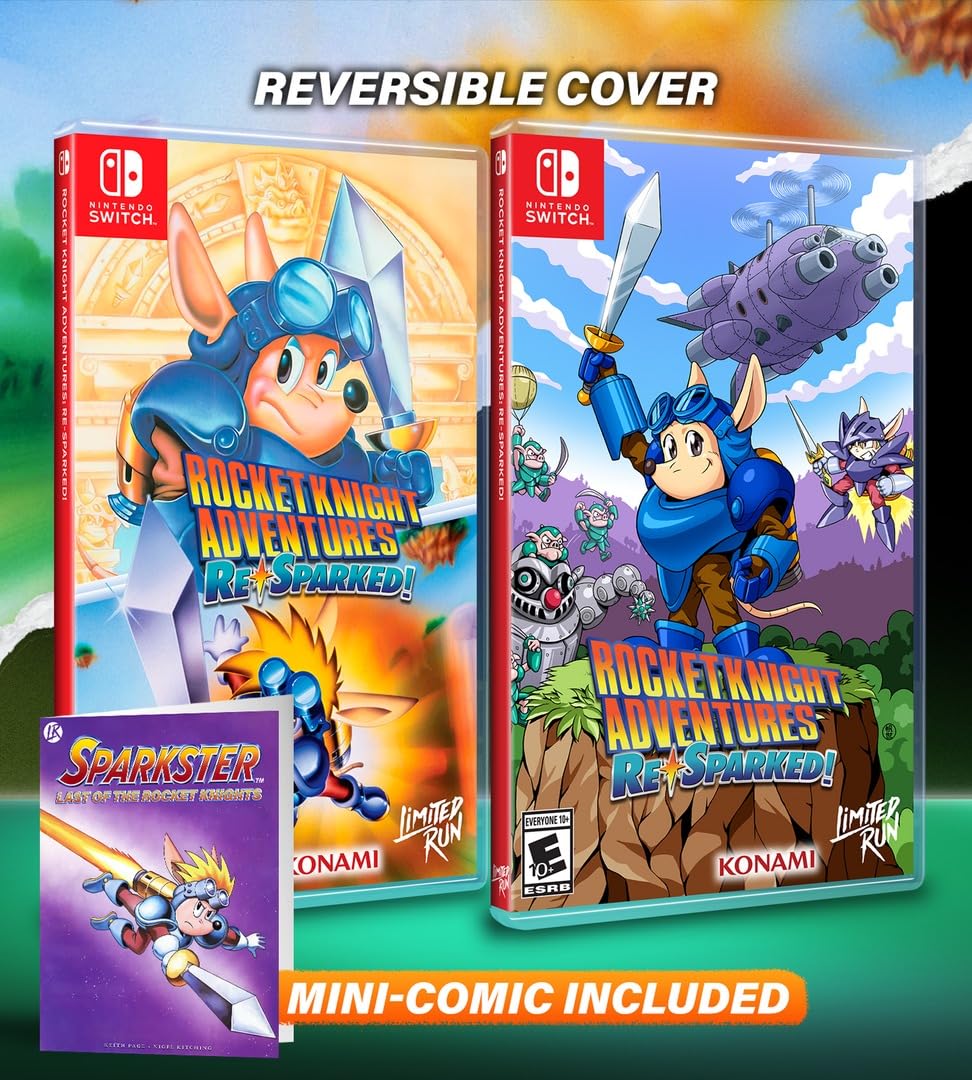 Rocket Knight Adventures: Re-Sparked! (Limited Run Games #209) - (NSW) Nintendo Switch [Pre-Owned] Video Games Limited Run Games