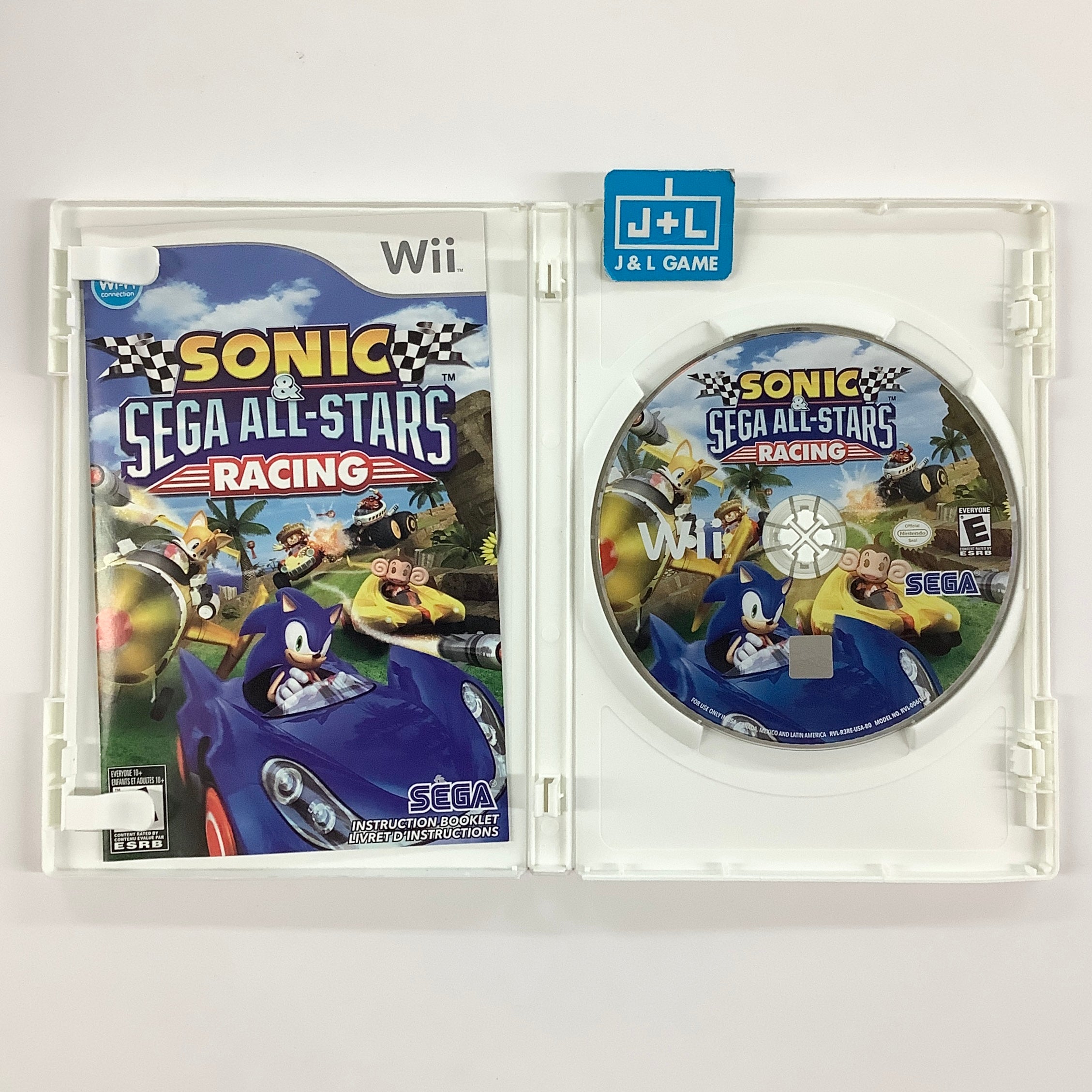 Sonic & Sega All-Stars Racing - Nintendo Wii [Pre-Owned] Video Games Sega