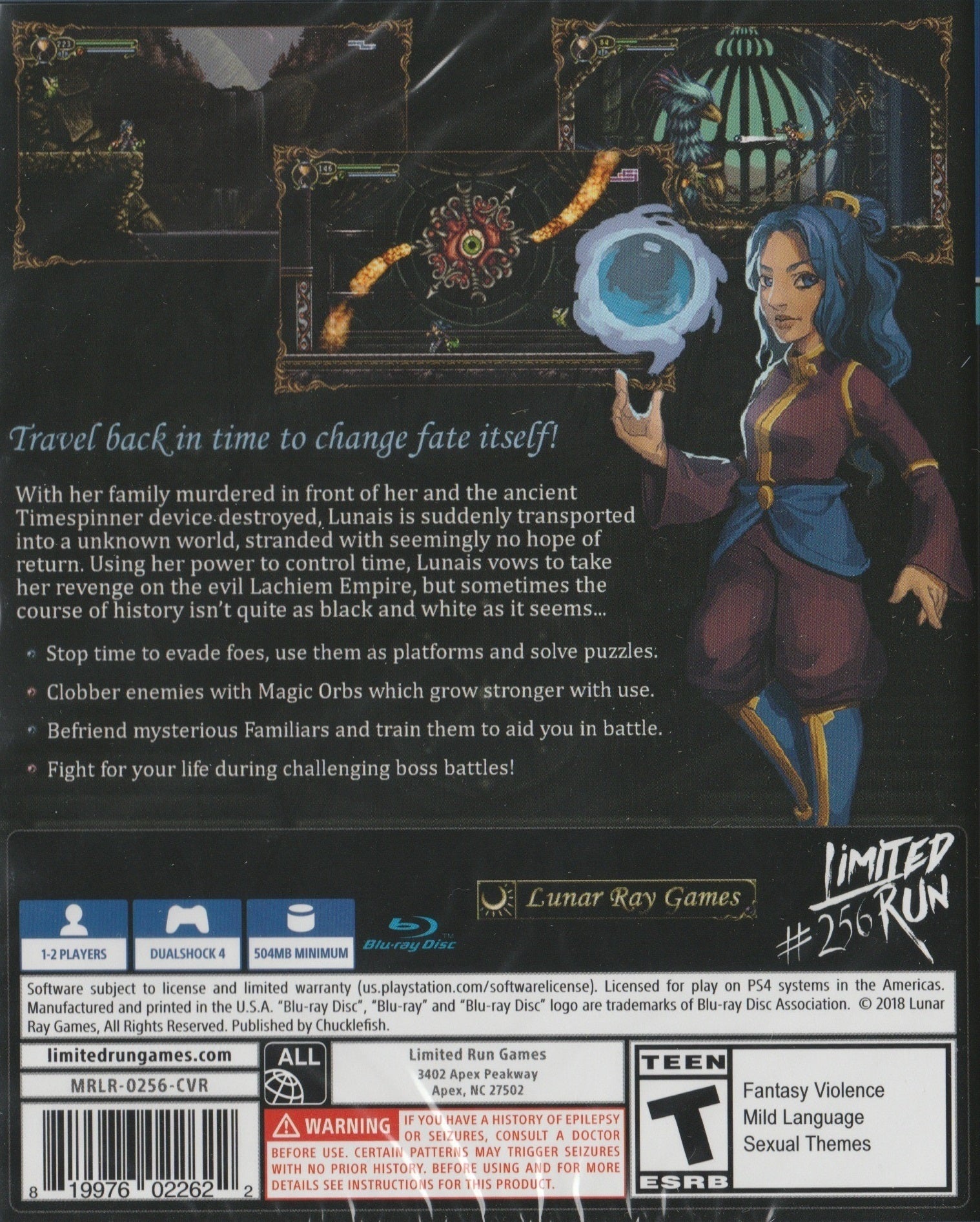 TimeSpinner (Limited Run #256) - (PS4) PlayStation 4 Video Games LIMITED RUN GAMES
