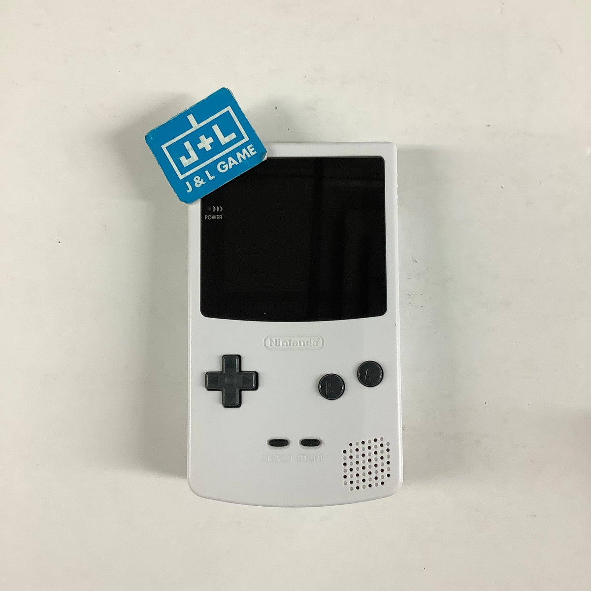 Nintendo Game Boy Color Console (White with Backlight) - (GBC) Game Boy Color [Pre-Owned]