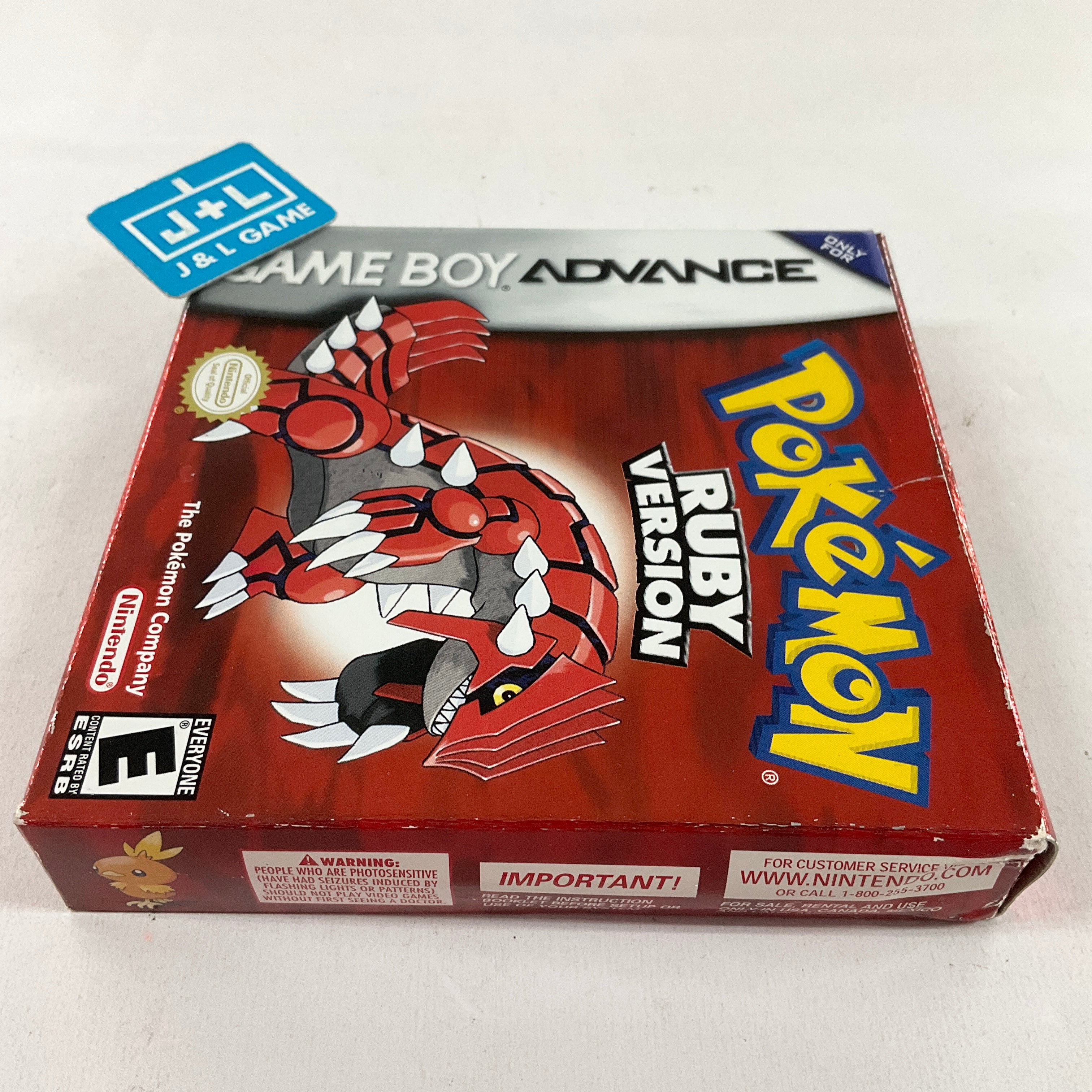 Pokemon Ruby Version - (GBA) Game Boy Advance [Pre-Owned] Video Games Nintendo