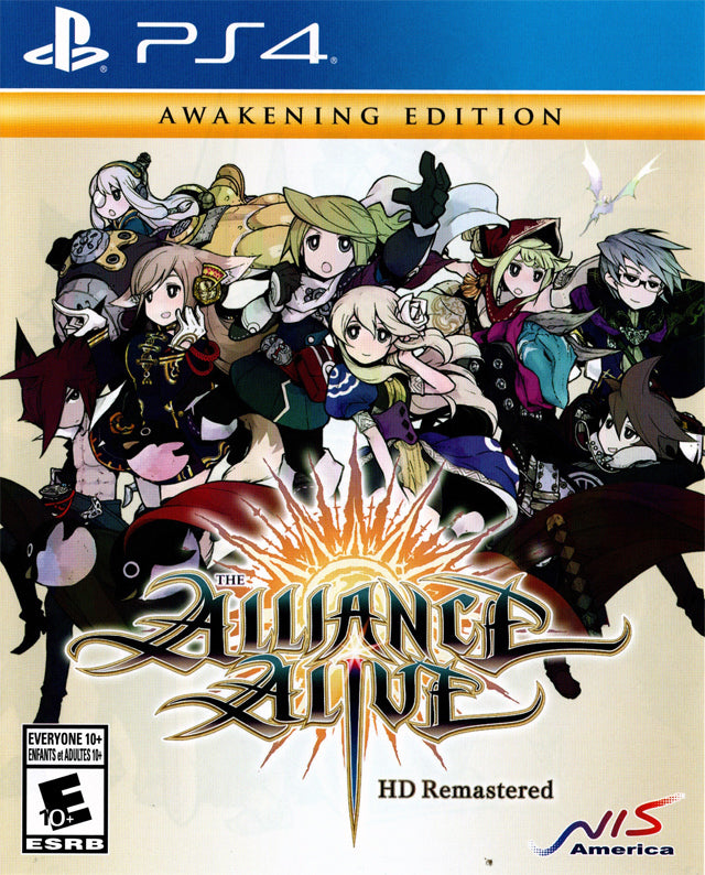The Alliance Alive HD Remastered (Awakening Edition) - (PS4) PlayStation 4 Video Games NIS America