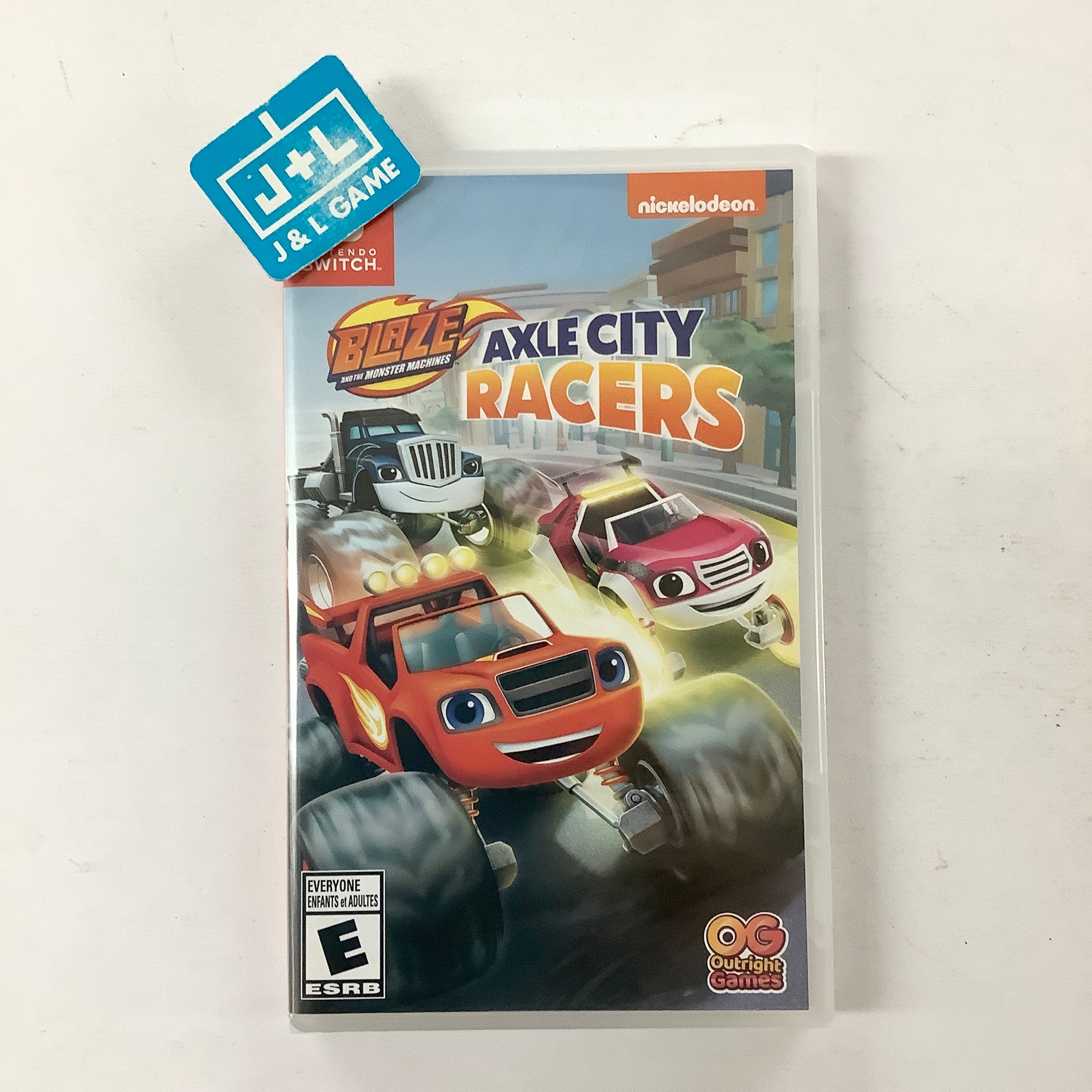 Blaze and the Monster Machines: Axle City Racers - (NSW) Nintendo Switch Video Games Outright Games   