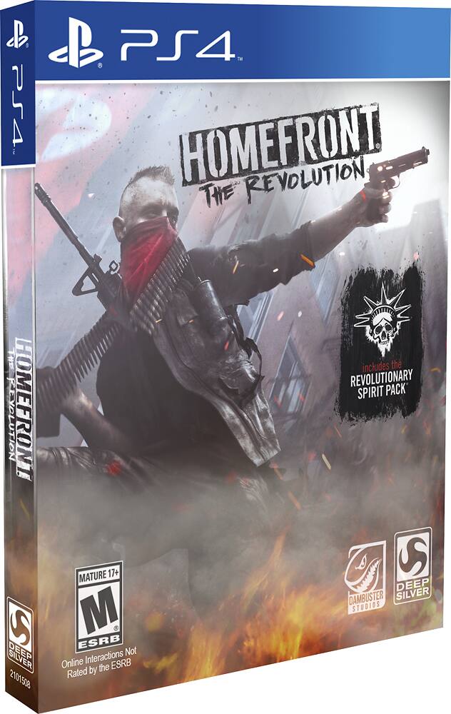 Homefront: The Revolution (Steelbook Edition) - (PS4) PlayStation 4 [Pre-Owned] Video Games Deep Silver   