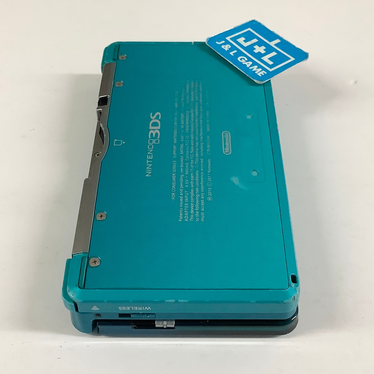 Nintendo 3DS Console (Aqua Blue) - Nintendo 3DS [Pre-Owned]