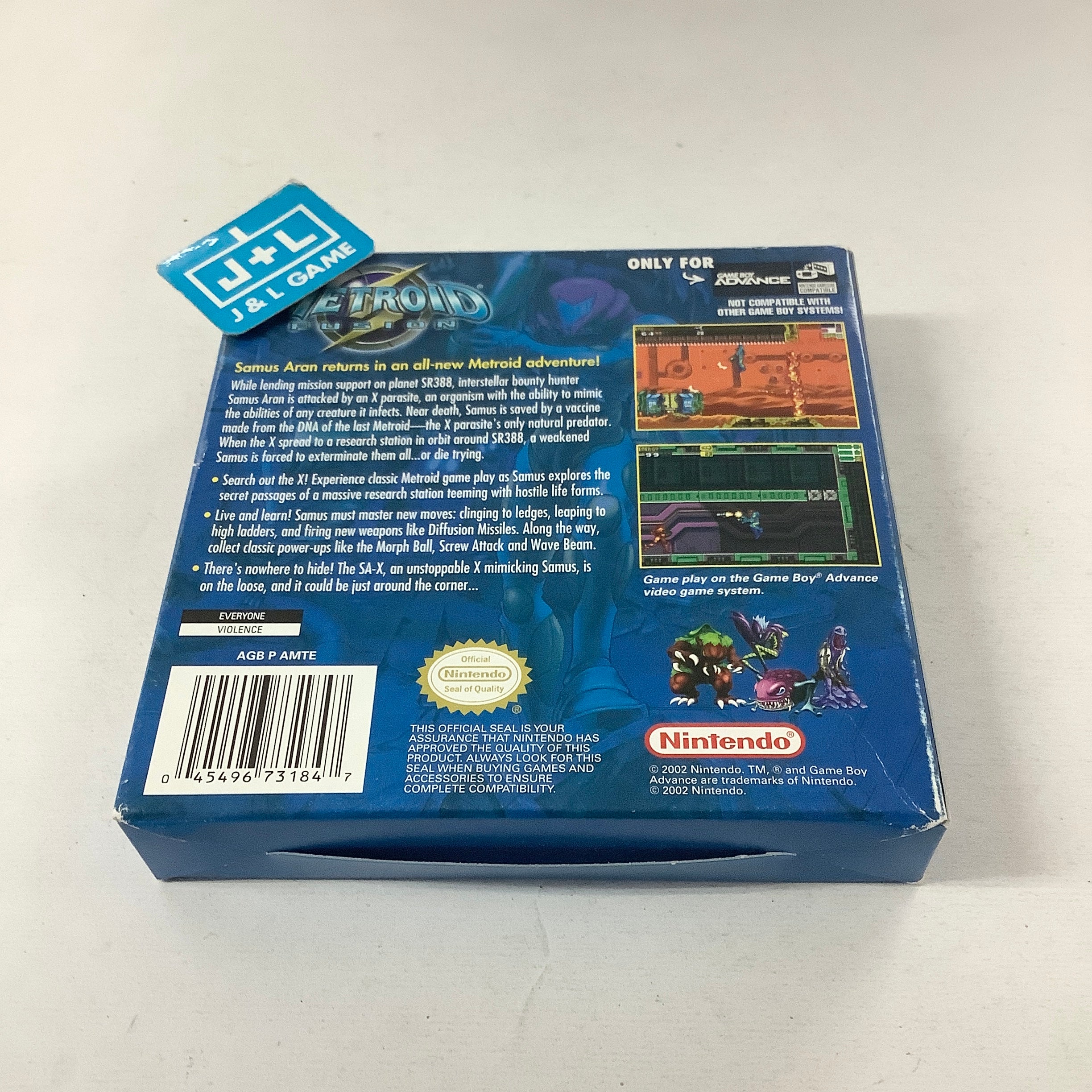 Metroid Fusion - (GBA) Game Boy Advance [Pre-Owned] Video Games Nintendo