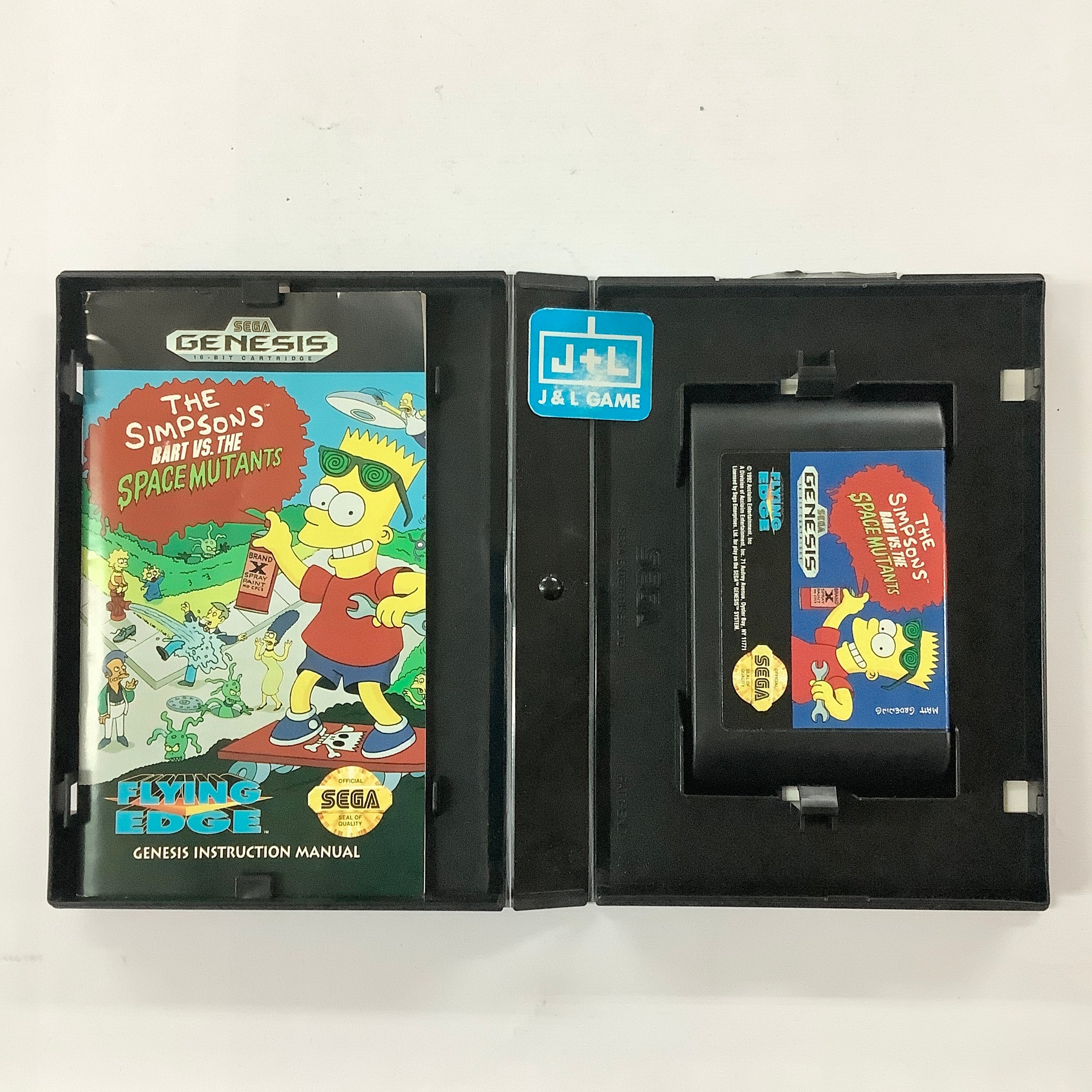 The Simpsons: Bart vs. the Space Mutants - (SG) SEGA Genesis  [Pre-Owned] Video Games Flying Edge   