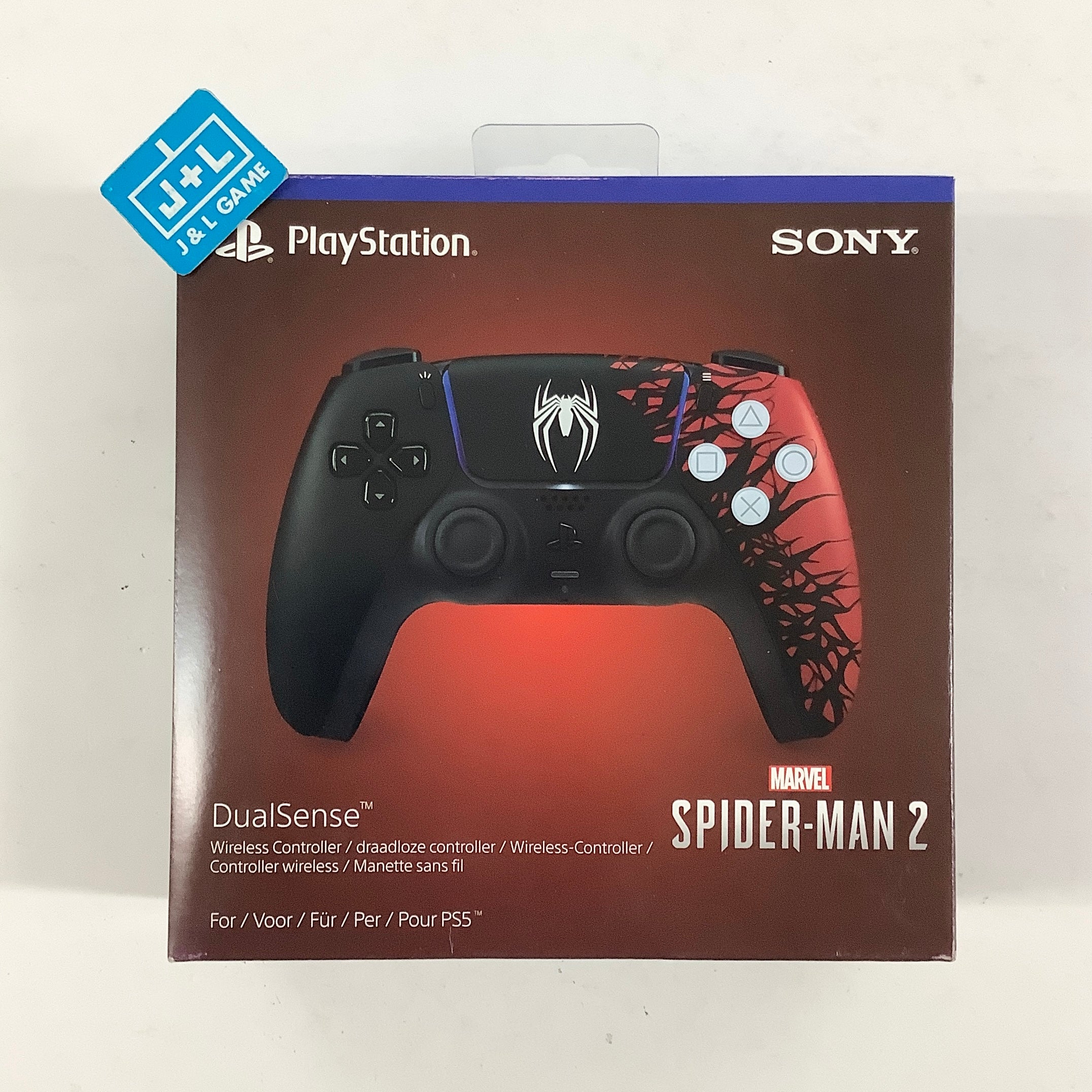 SONY PlayStation 5 DualSense Wireless Controller (Marvel's Spider-Man 2 Limited Edition) - (PS5) PlayStation 5 ACCESSORIES PlayStation
