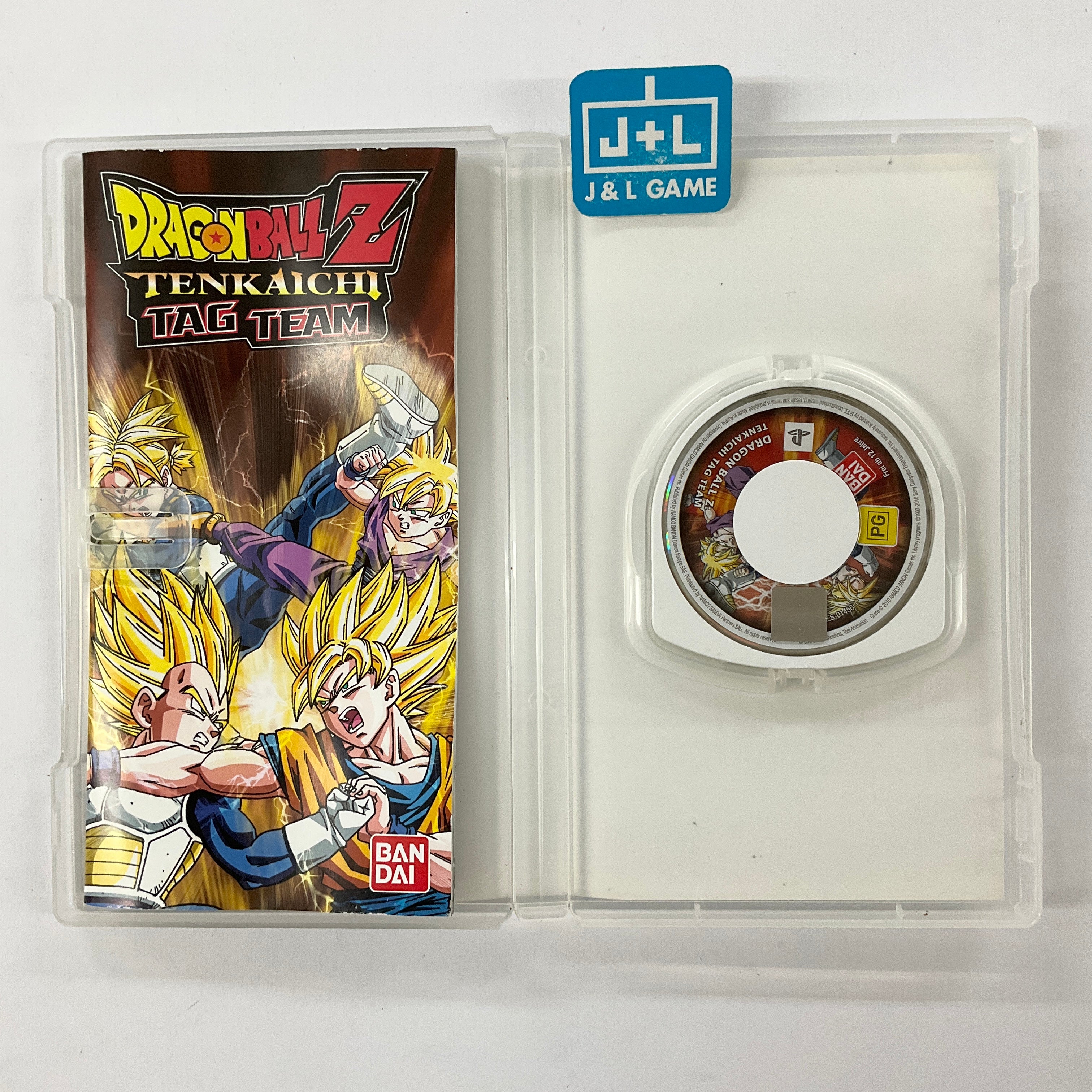 Dragon Ball Z: Tenkaichi Tag Team Sur Sony PSP - Très Bon état