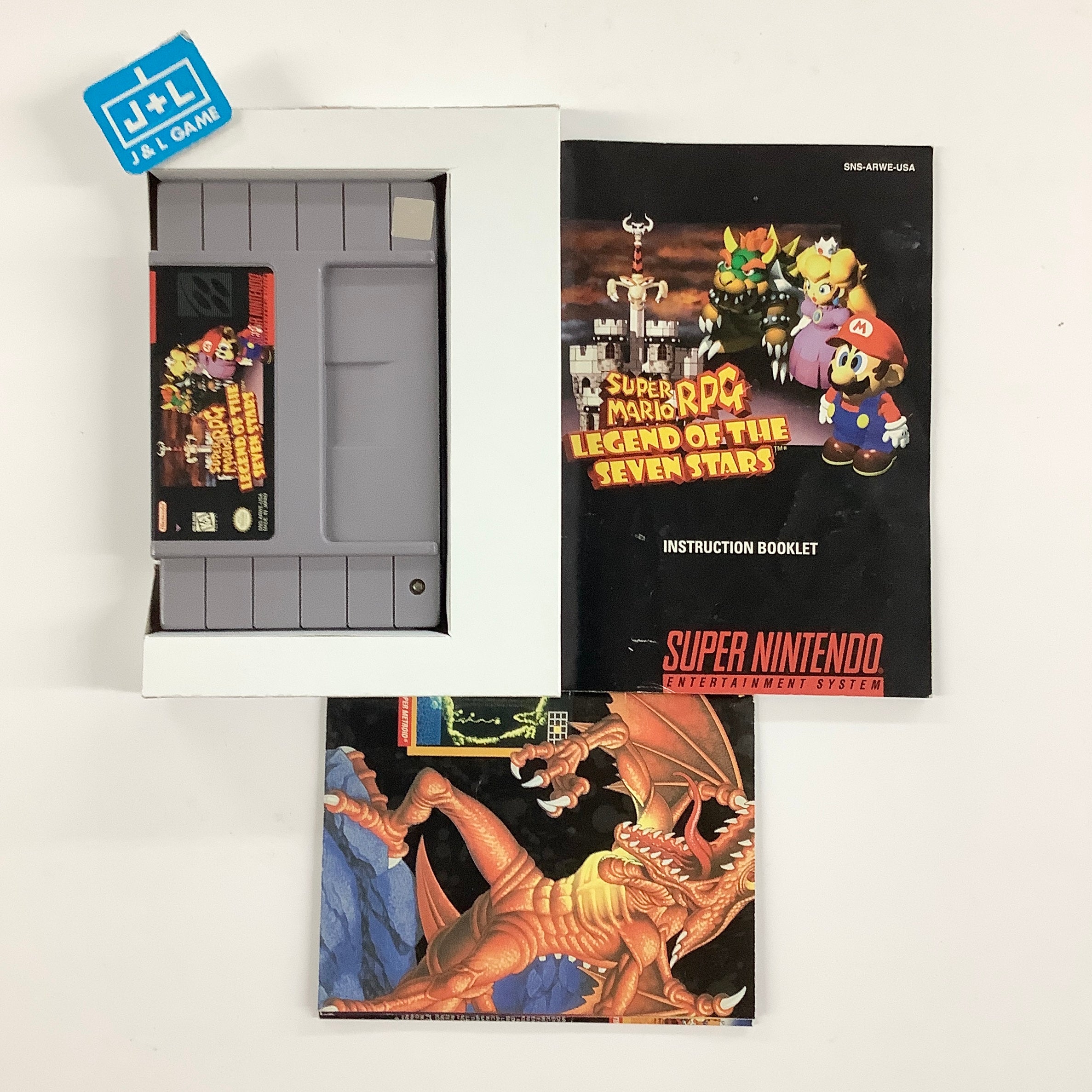 Super Mario RPG: Legend of the Seven Stars - (SNES) Super Nintendo [Pre-Owned] Video Games Nintendo